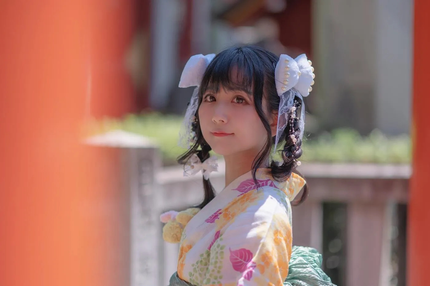柳丸 – NO.09 [Fantia] 2022年06月写真合集(15期)-2022-06-29 浴衣のヮィ②と7月カレンダー配布 [62P]插图4