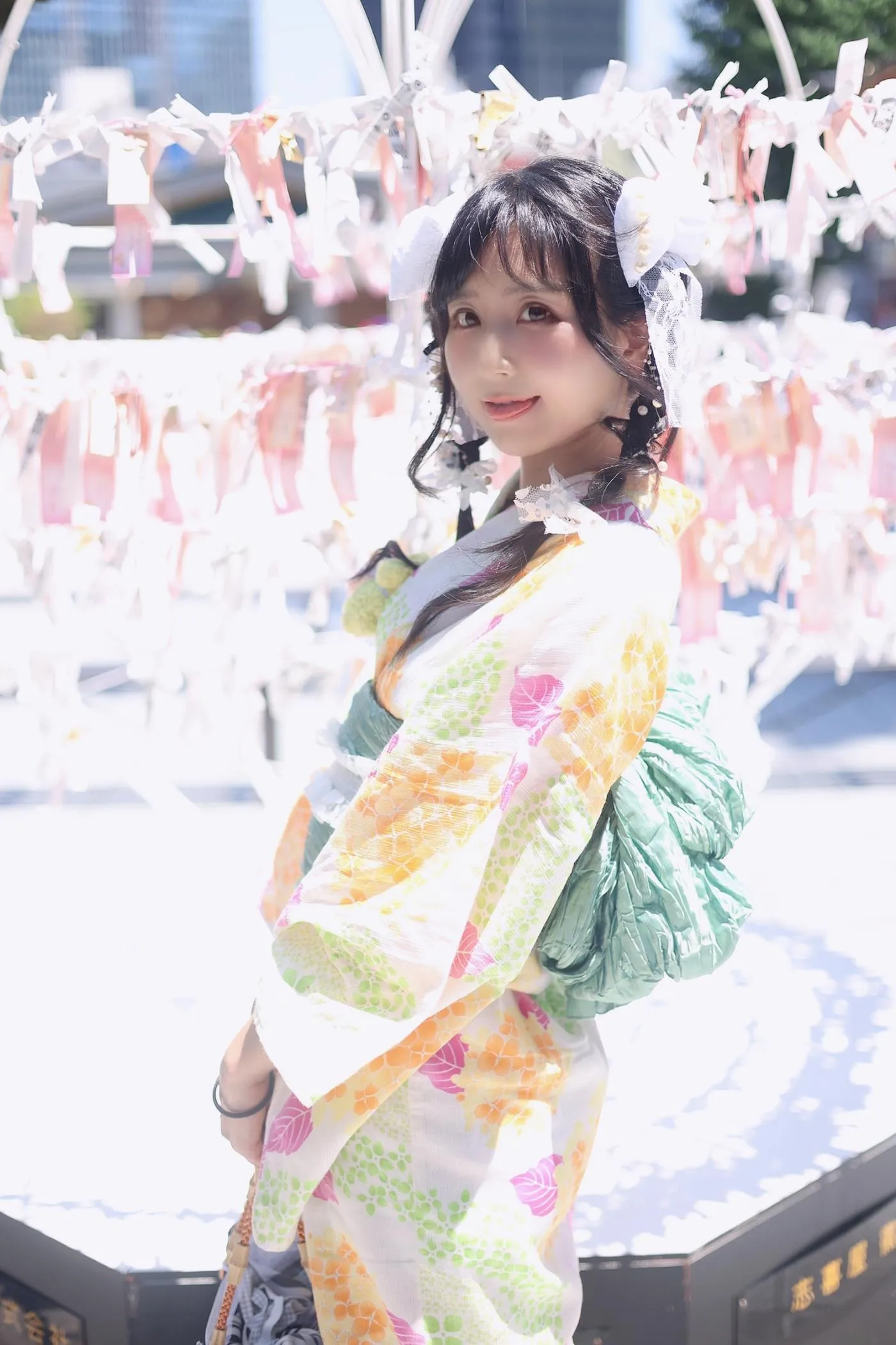 柳丸 – NO.09 [Fantia] 2022年06月写真合集(15期)-2022-06-29 浴衣のヮィ②と7月カレンダー配布 [62P]插图5