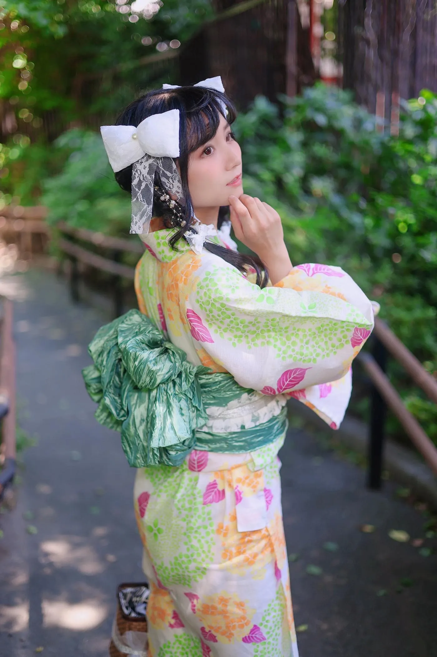柳丸 – NO.09 [Fantia] 2022年06月写真合集(15期)-2022-06-29 浴衣のヮィ②と7月カレンダー配布 [62P]插图