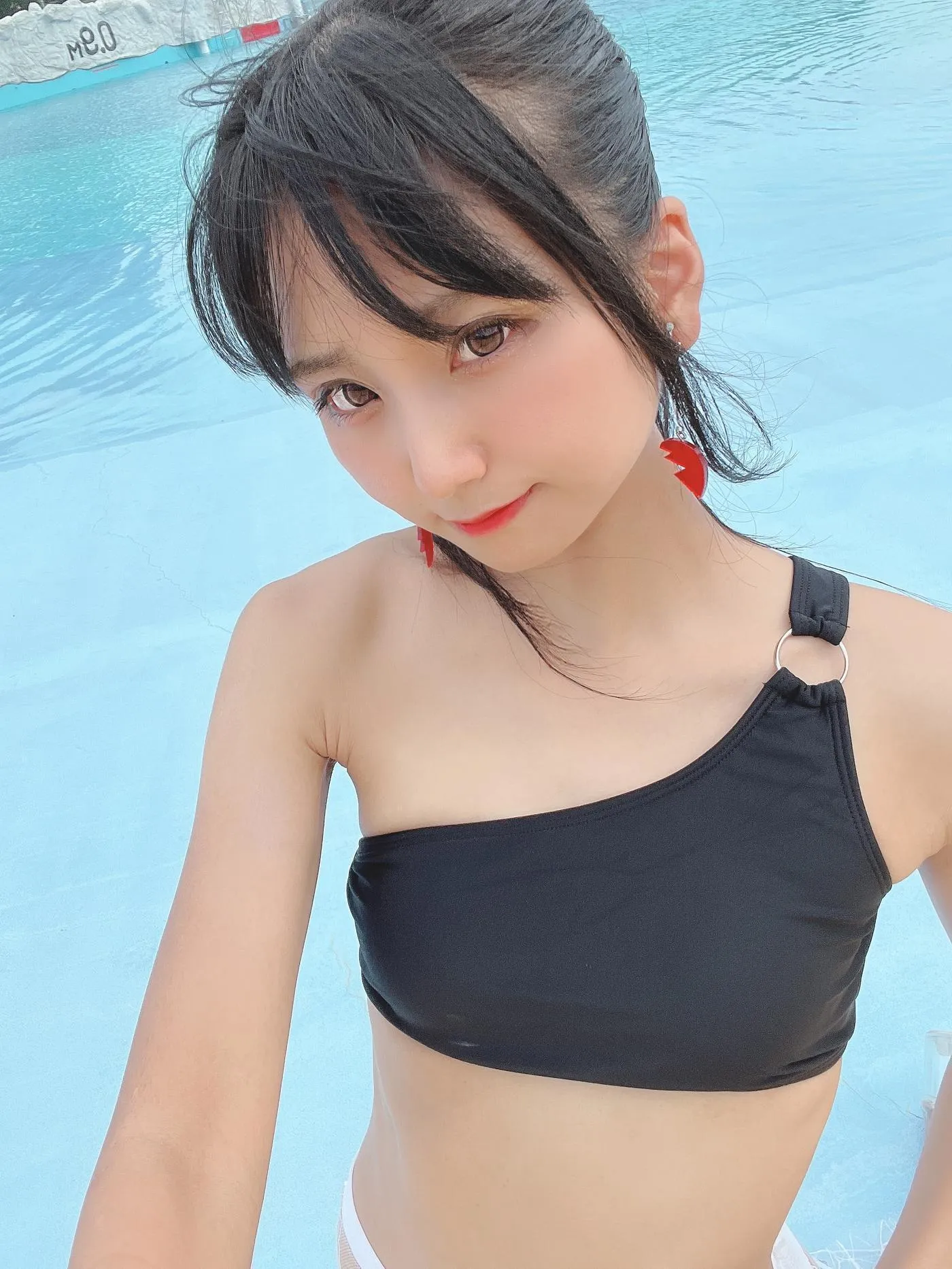 柳丸 – NO.10 [Fantia] 2022年07月写真合集(15期)-2022-07-04 ポルナレフな水着と滑り台動画音声付きフルver? [42P]插图7