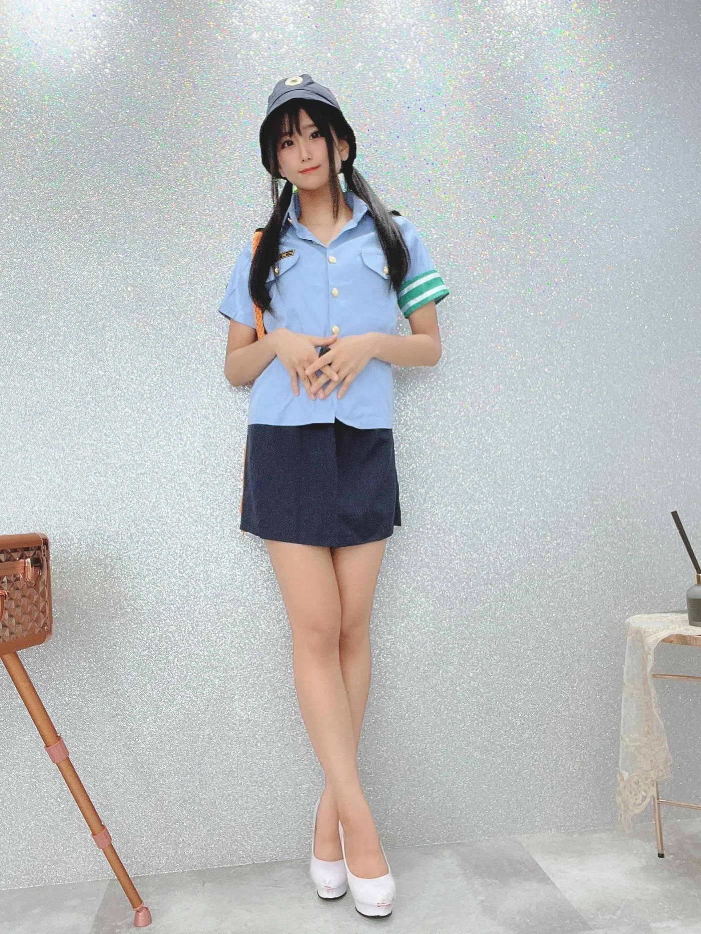 柳丸 – NO.10 [Fantia] 2022年07月写真合集(15期)-2022-07-08 ハイレグ警察柳丸?? [39P]插图