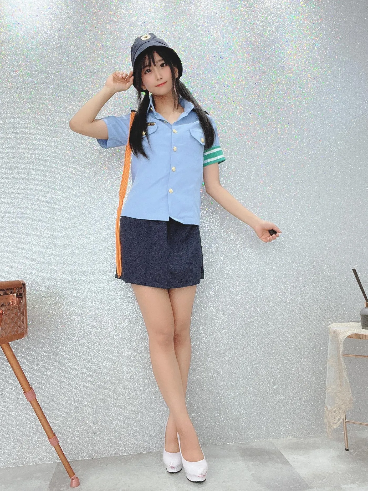 柳丸 – NO.10 [Fantia] 2022年07月写真合集(15期)-2022-07-08 ハイレグ警察柳丸?? [39P]插图1