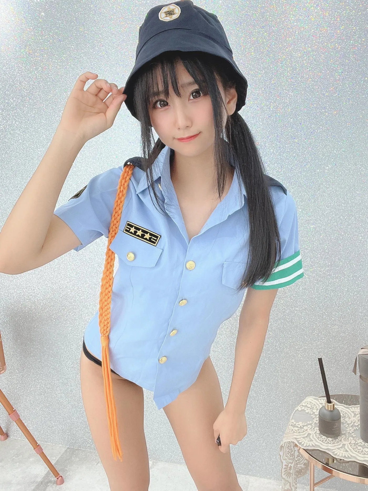 柳丸 – NO.10 [Fantia] 2022年07月写真合集(15期)-2022-07-08 ハイレグ警察柳丸?? [39P]插图4