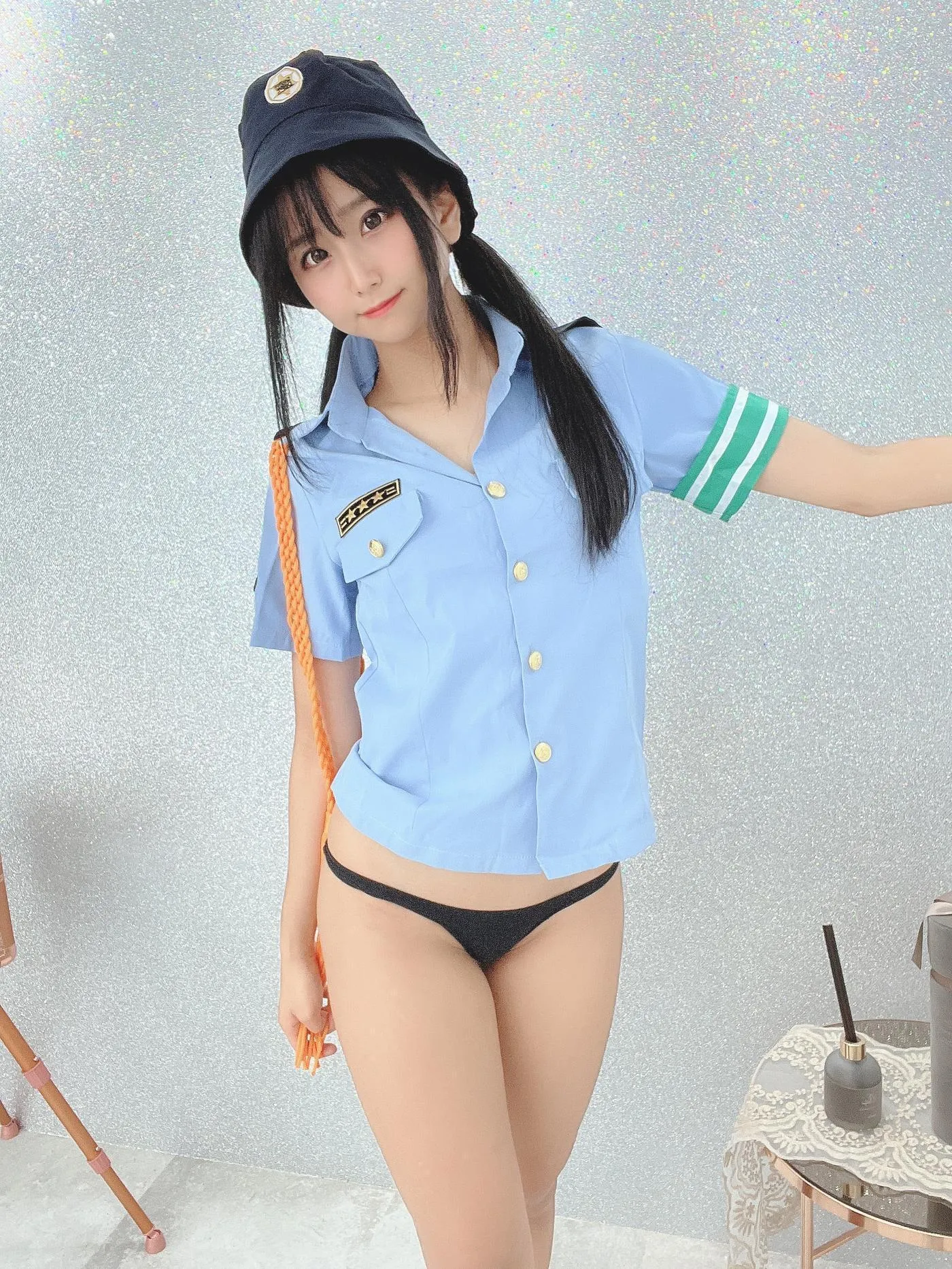 柳丸 – NO.10 [Fantia] 2022年07月写真合集(15期)-2022-07-08 ハイレグ警察柳丸?? [39P]插图