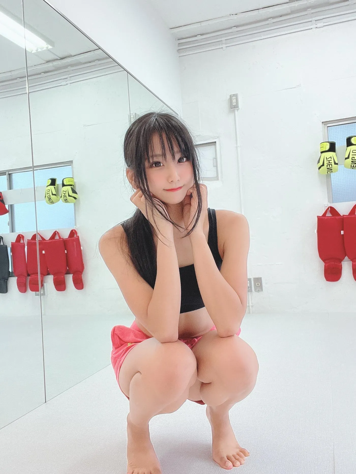 柳丸 – NO.10 [Fantia] 2022年07月写真合集(15期)-2022-07-10 柳丸のはじめてキックボクシング? [29P]插图