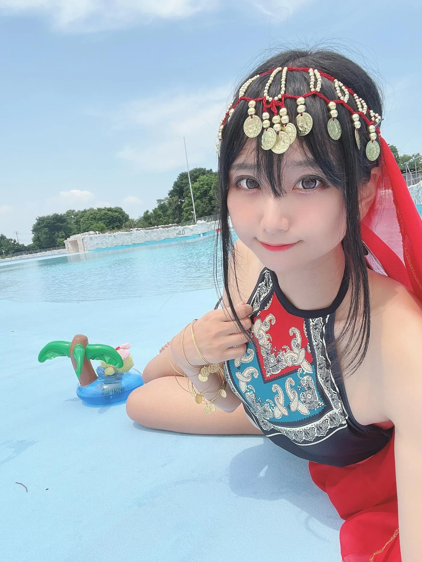 柳丸 – NO.10 [Fantia] 2022年07月写真合集(15期)-2022-07-14 アラビアン水着柳丸と7_16会員限定配信のお知らせ [38P]插图8