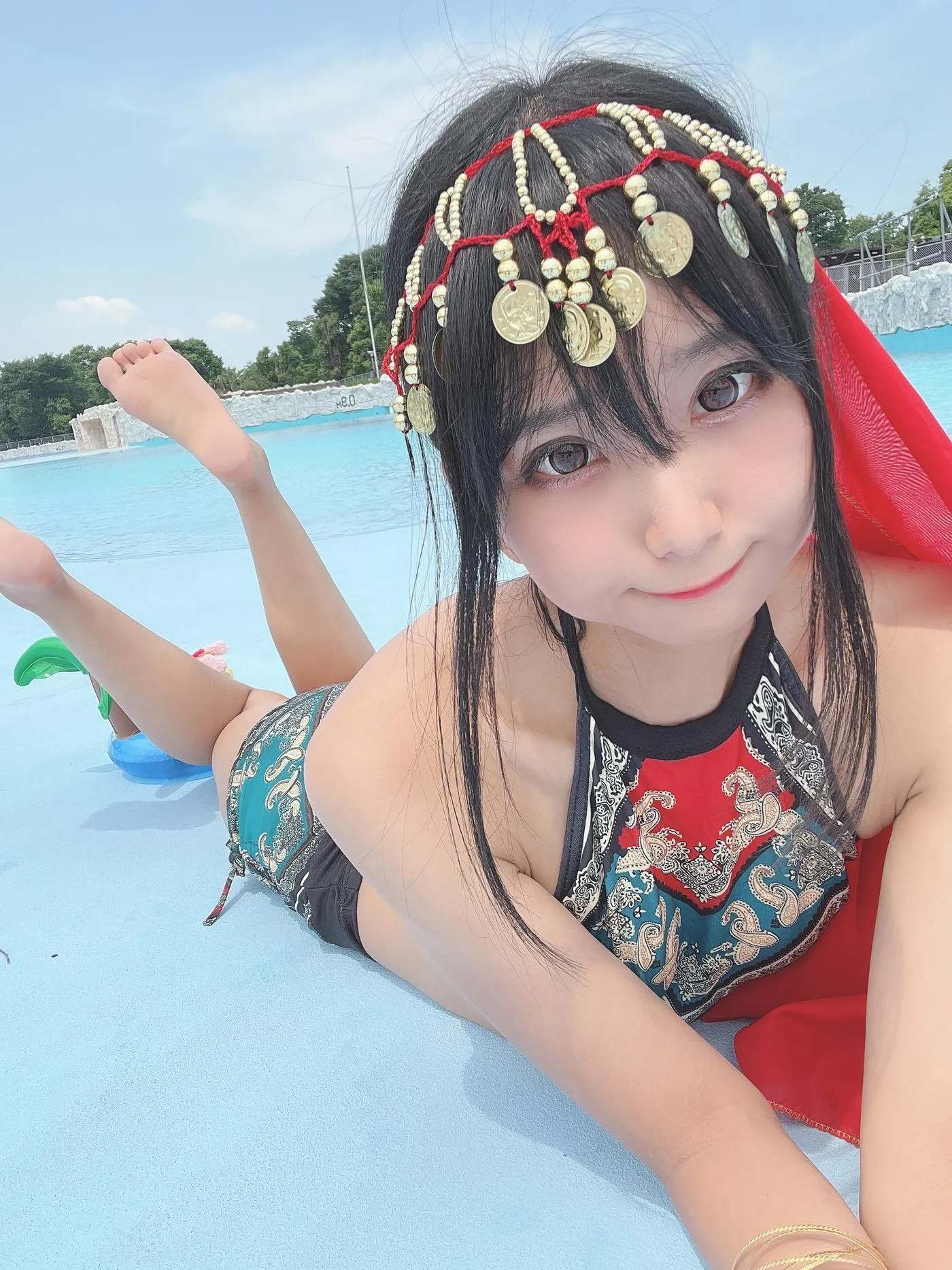 柳丸 – NO.10 [Fantia] 2022年07月写真合集(15期)-2022-07-14 アラビアン水着柳丸と7_16会員限定配信のお知らせ [38P]插图9