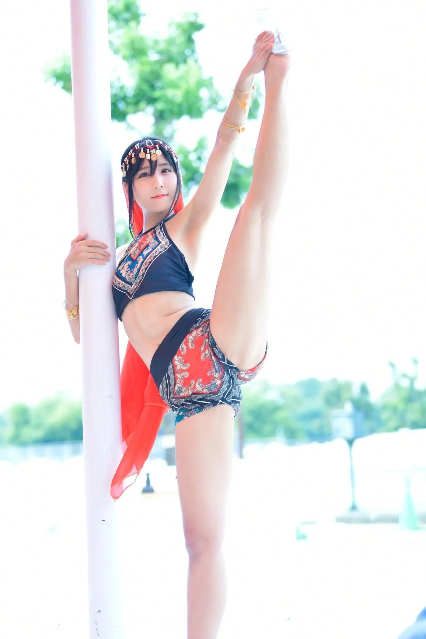 柳丸 – NO.10 [Fantia] 2022年07月写真合集(15期)-2022-07-14 アラビアン水着柳丸と7_16会員限定配信のお知らせ [38P]插图2