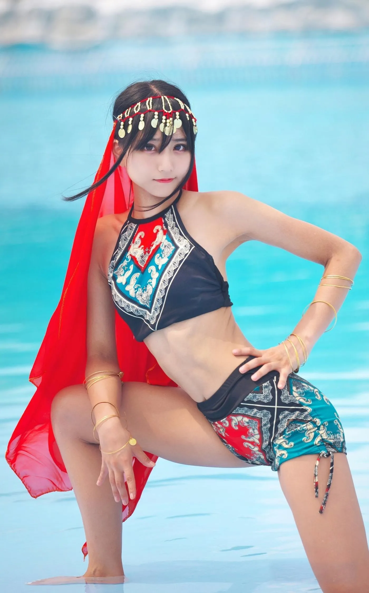 柳丸 – NO.10 [Fantia] 2022年07月写真合集(15期)-2022-07-14 アラビアン水着柳丸と7_16会員限定配信のお知らせ [38P]插图9