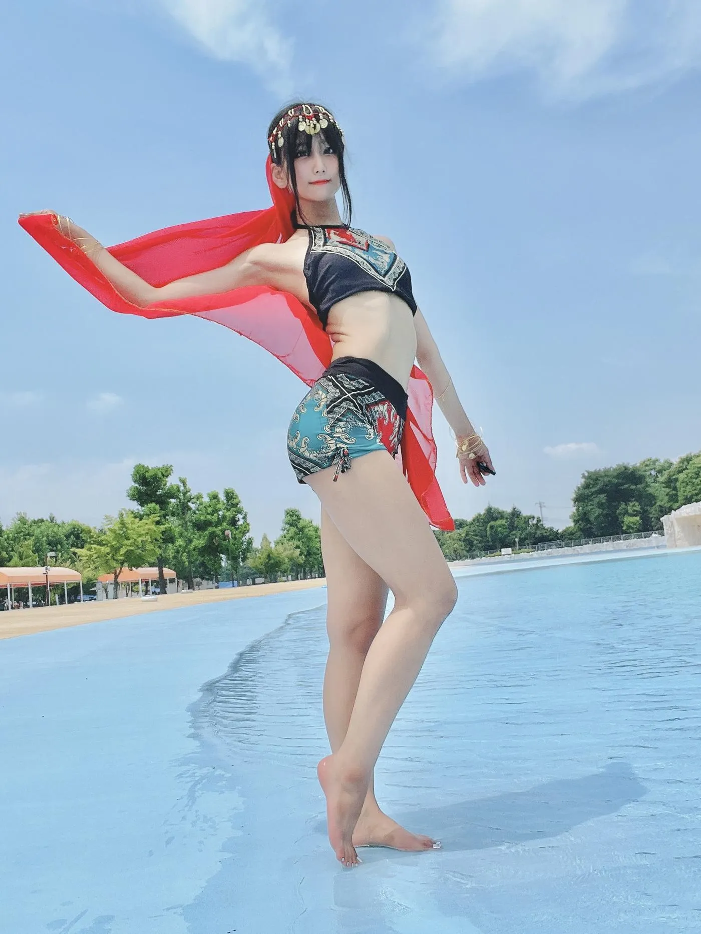 柳丸 – NO.10 [Fantia] 2022年07月写真合集(15期)-2022-07-14 アラビアン水着柳丸と7_16会員限定配信のお知らせ [38P]插图9