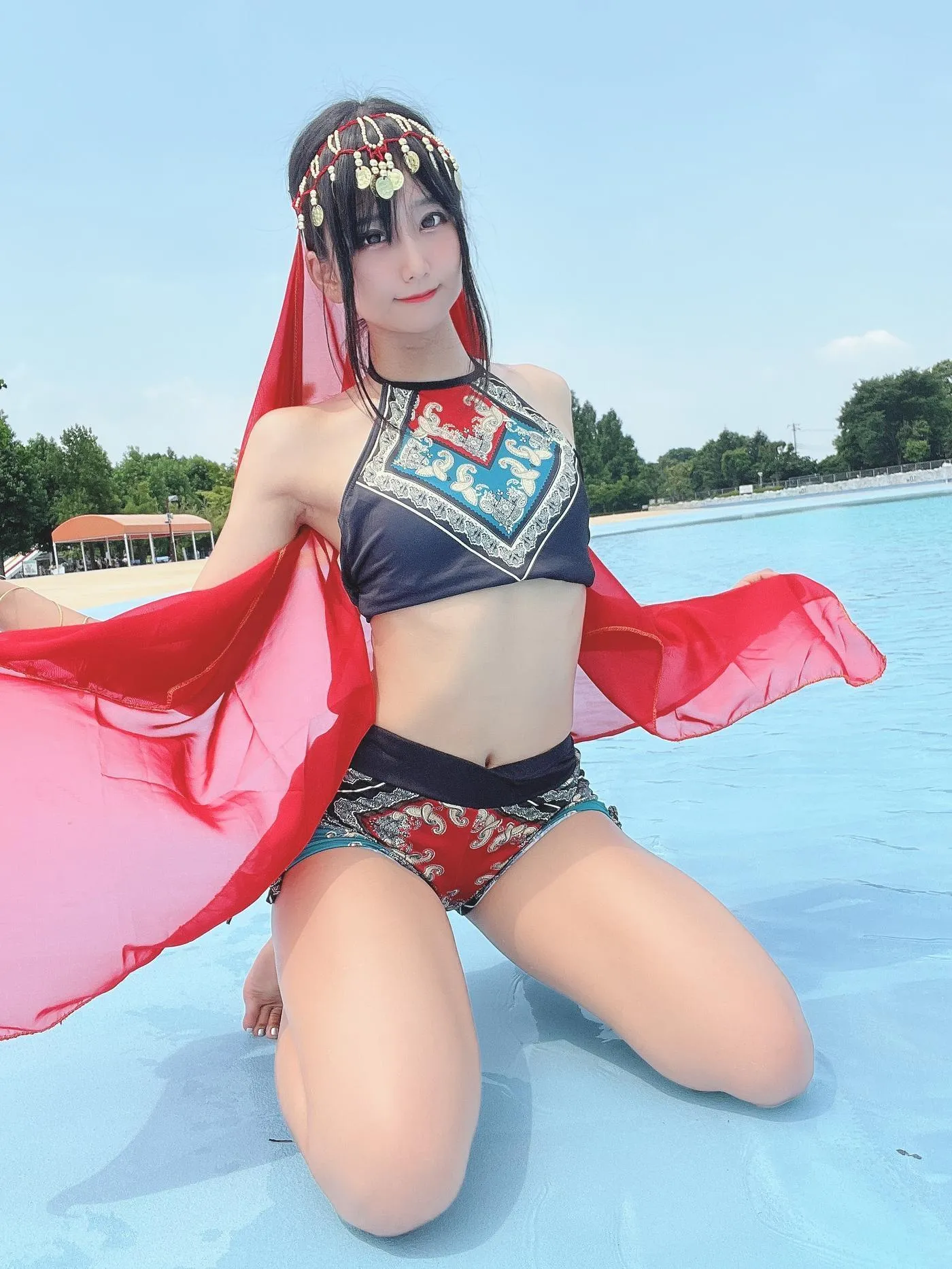 柳丸 – NO.10 [Fantia] 2022年07月写真合集(15期)-2022-07-14 アラビアン水着柳丸と7_16会員限定配信のお知らせ [38P]插图7