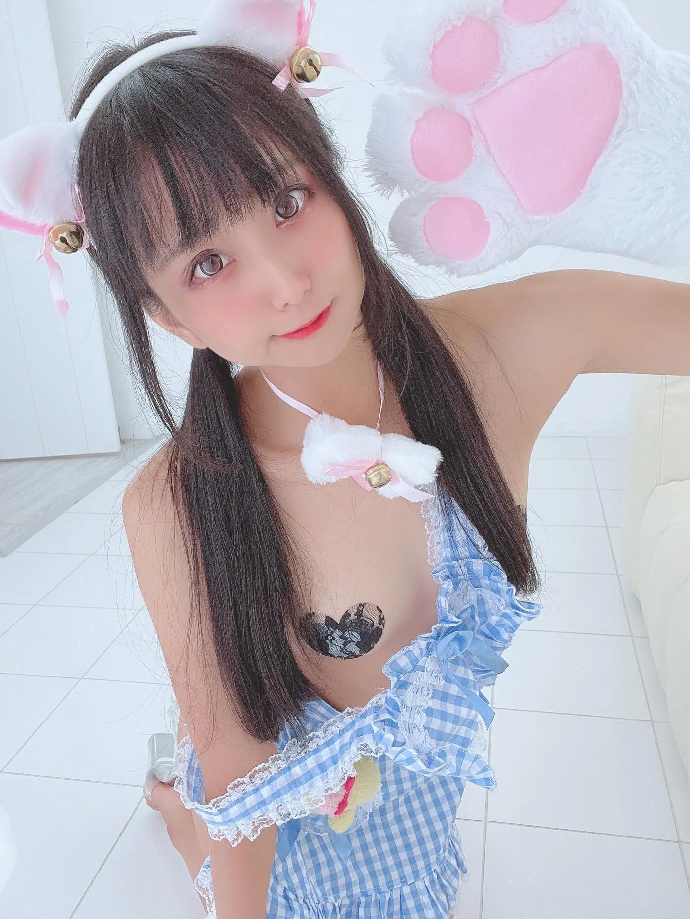 柳丸 – NO.10 [Fantia] 2022年07月写真合集(15期)-2022-07-18 撮れたて！白ﾈｺﾁｬﾝエプロン? [66P]插图6
