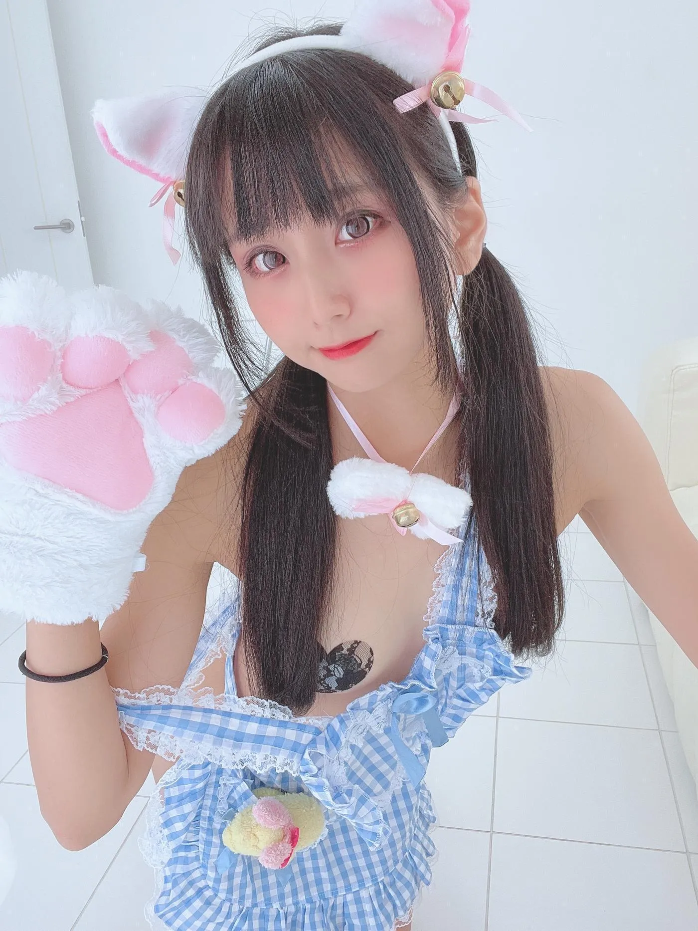 柳丸 – NO.10 [Fantia] 2022年07月写真合集(15期)-2022-07-18 撮れたて！白ﾈｺﾁｬﾝエプロン? [66P]插图2