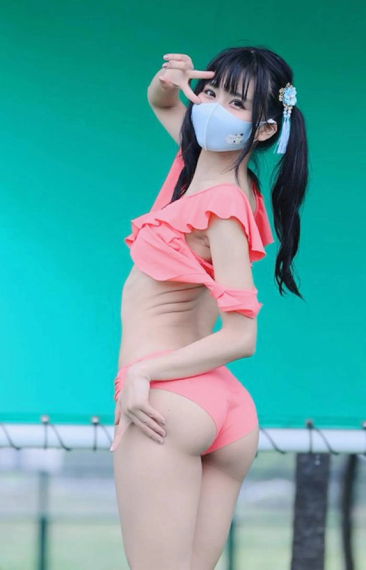 柳丸 – NO.10 [Fantia] 2022年07月写真合集(15期)-2022-07-31 いい色の水着と8月カレンダー配布 [32P]插图3