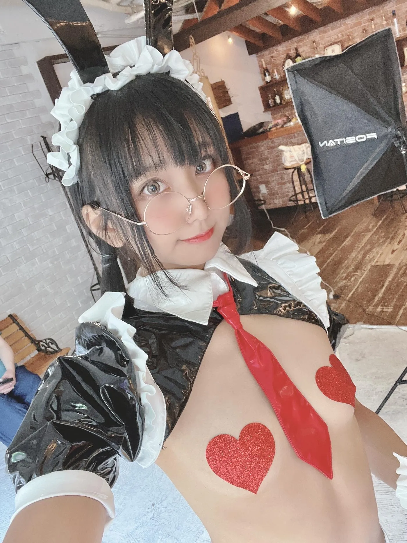 柳丸 – NO.11 [Fantia] 2022年08月写真合集(15期)-2022-08-02 逆バニー（めがね）柳丸と今後のスケジュール [47P]插图5