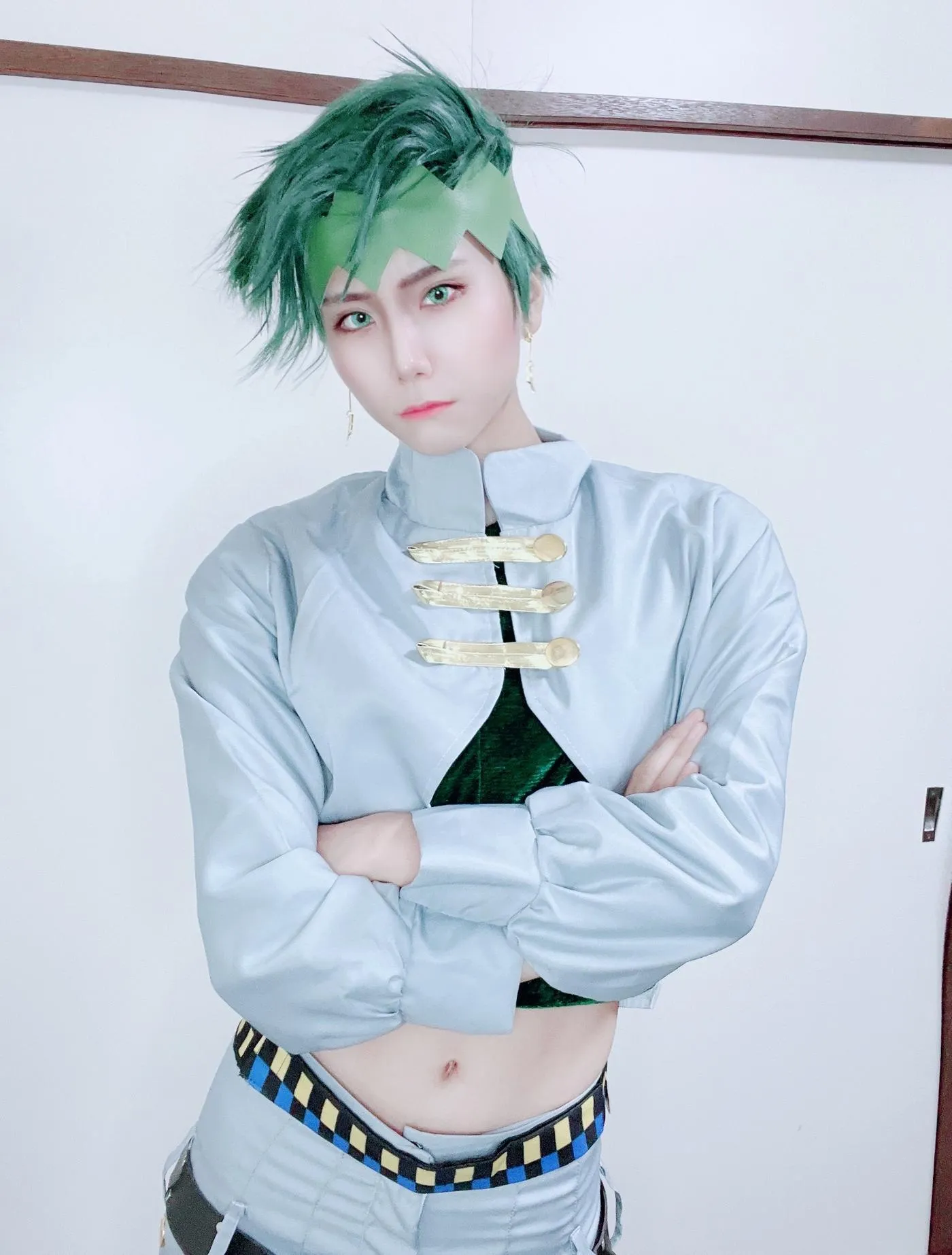 柳丸 – NO.11 [Fantia] 2022年08月写真合集(15期)-2022-08-21 （康一くんへ）岸辺露伴の装い✒ [25P]插图5