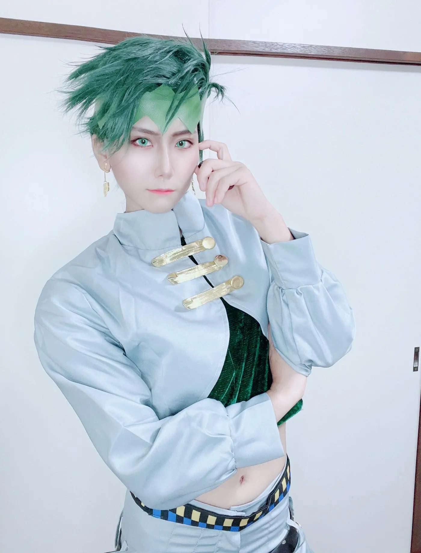 柳丸 – NO.11 [Fantia] 2022年08月写真合集(15期)-2022-08-21 （康一くんへ）岸辺露伴の装い✒ [25P]插图6