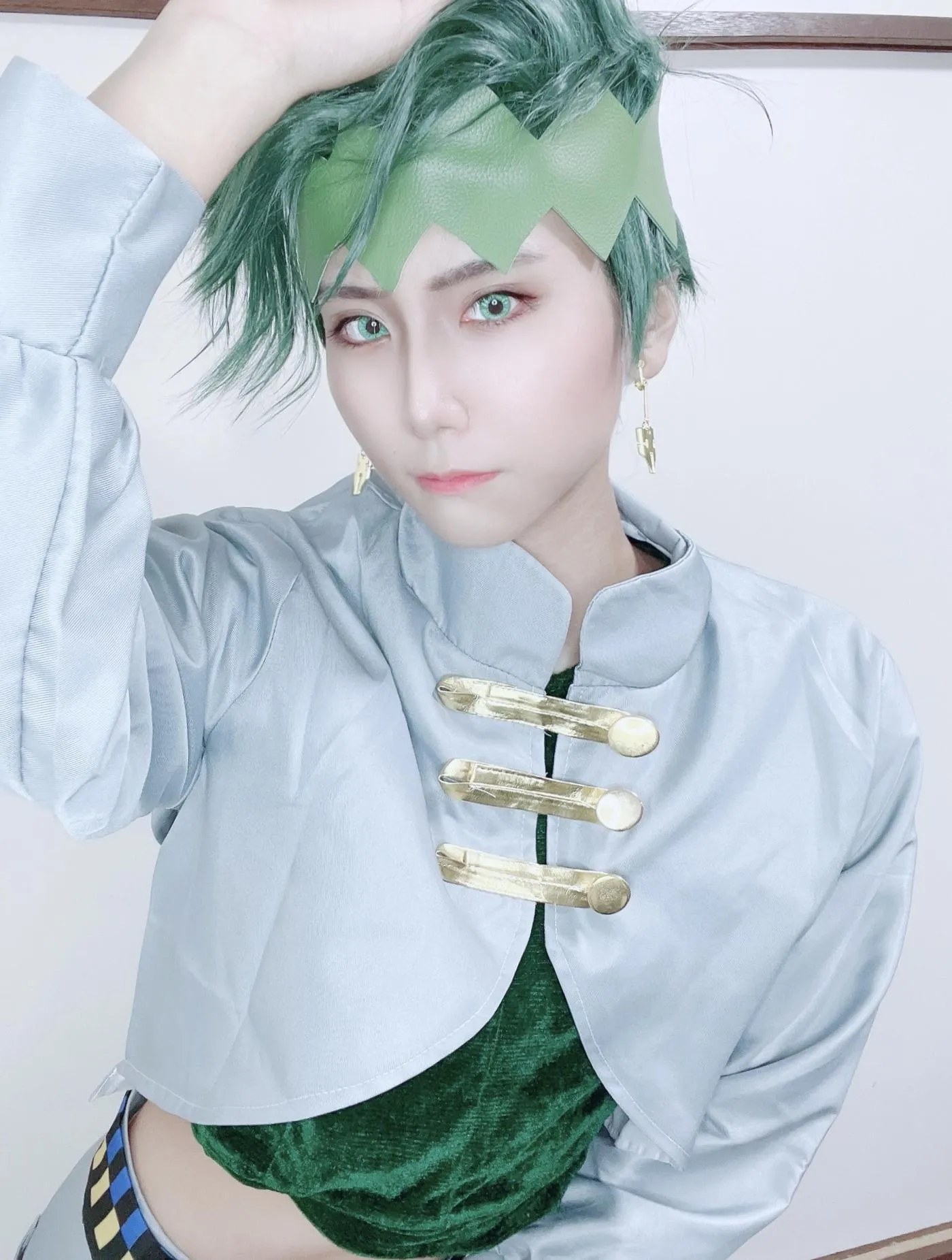 柳丸 – NO.11 [Fantia] 2022年08月写真合集(15期)-2022-08-21 （康一くんへ）岸辺露伴の装い✒ [25P]插图7