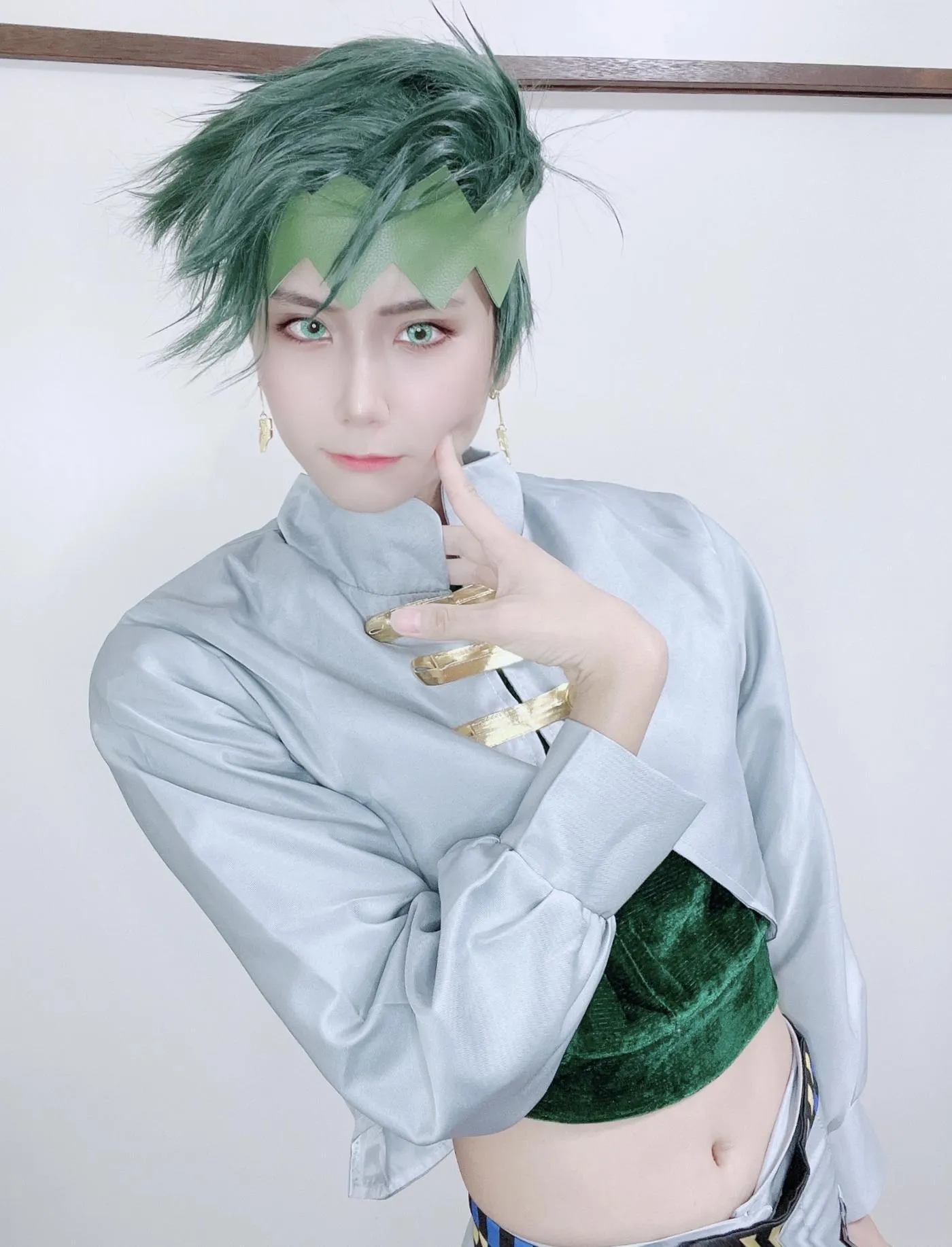 柳丸 – NO.11 [Fantia] 2022年08月写真合集(15期)-2022-08-21 （康一くんへ）岸辺露伴の装い✒ [25P]插图9