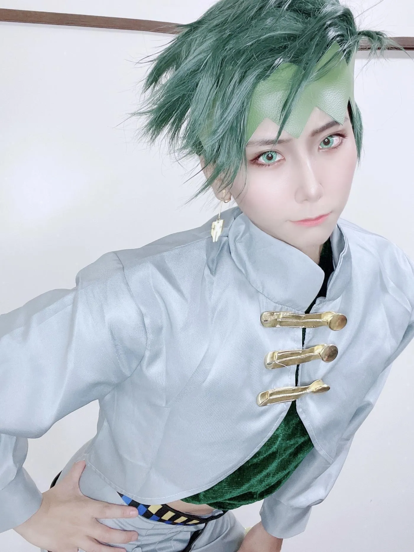 柳丸 – NO.11 [Fantia] 2022年08月写真合集(15期)-2022-08-21 （康一くんへ）岸辺露伴の装い✒ [25P]插图