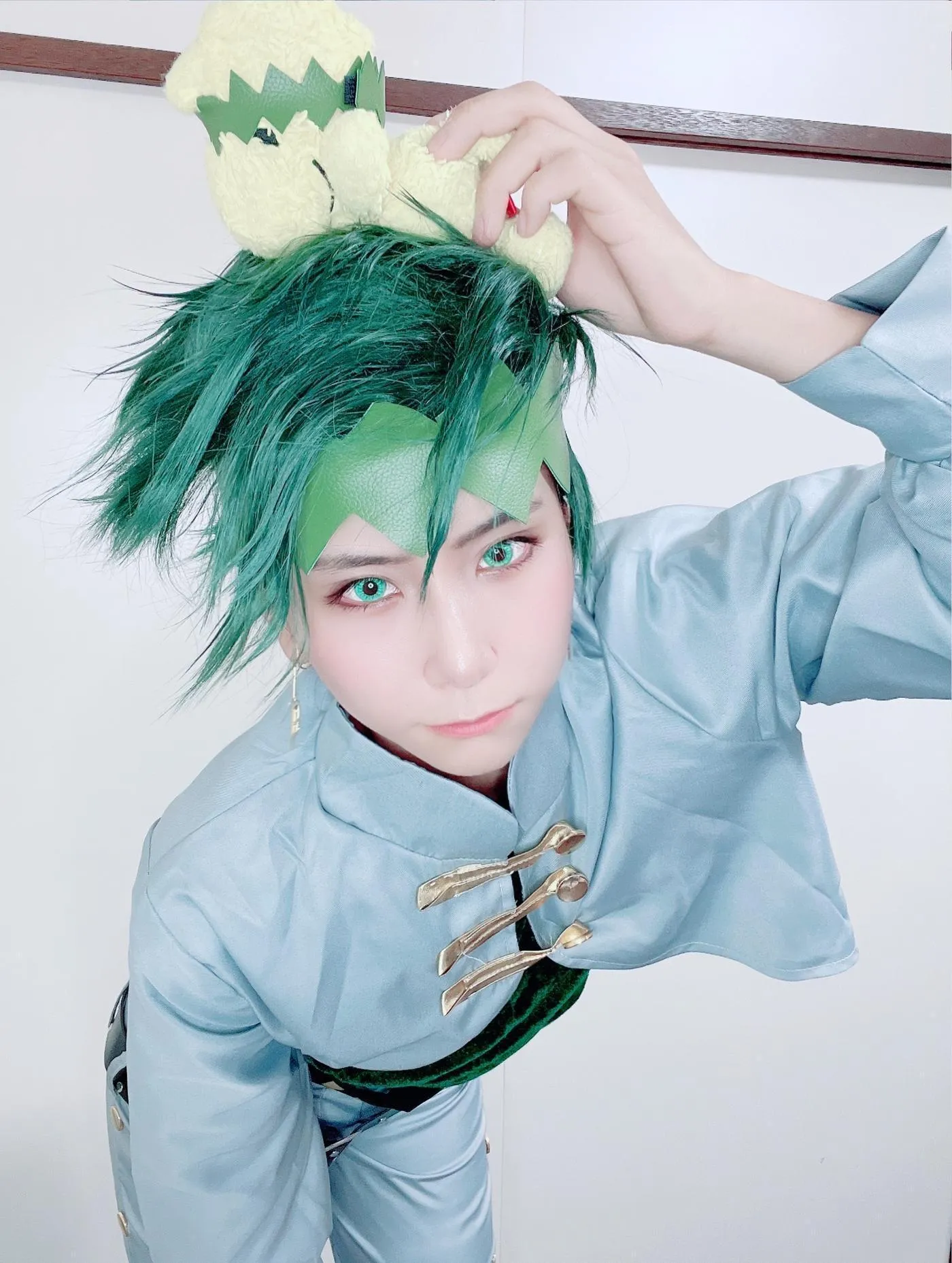 柳丸 – NO.11 [Fantia] 2022年08月写真合集(15期)-2022-08-21 （康一くんへ）岸辺露伴の装い✒ [25P]插图4