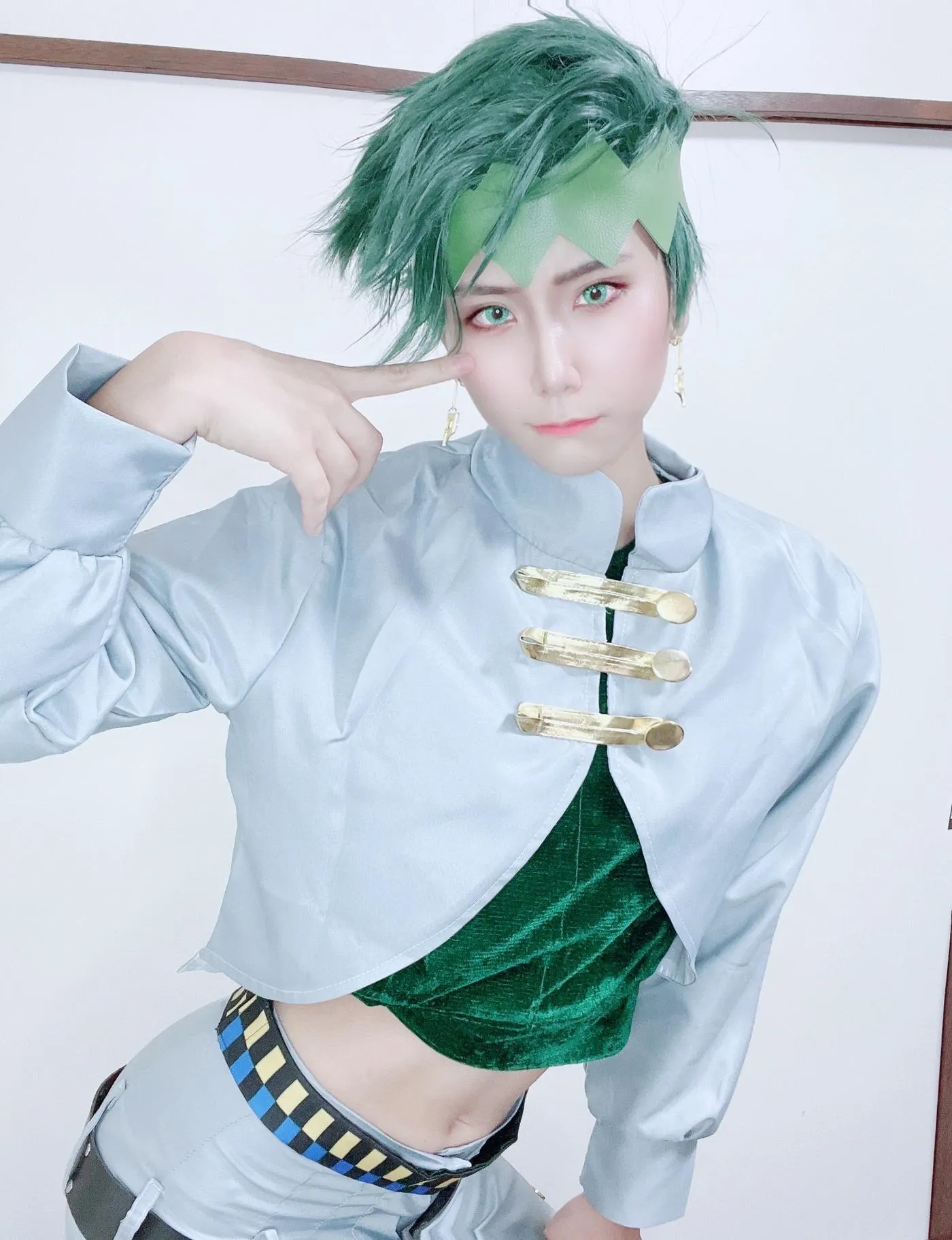 柳丸 – NO.11 [Fantia] 2022年08月写真合集(15期)-2022-08-21 （康一くんへ）岸辺露伴の装い✒ [25P]插图3