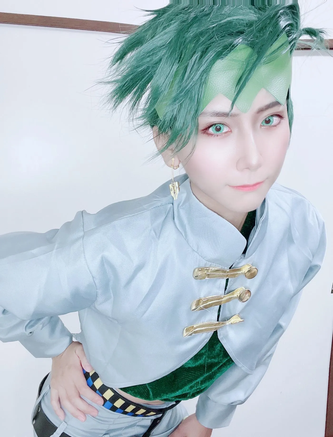 柳丸 – NO.11 [Fantia] 2022年08月写真合集(15期)-2022-08-21 （康一くんへ）岸辺露伴の装い✒ [25P]插图4