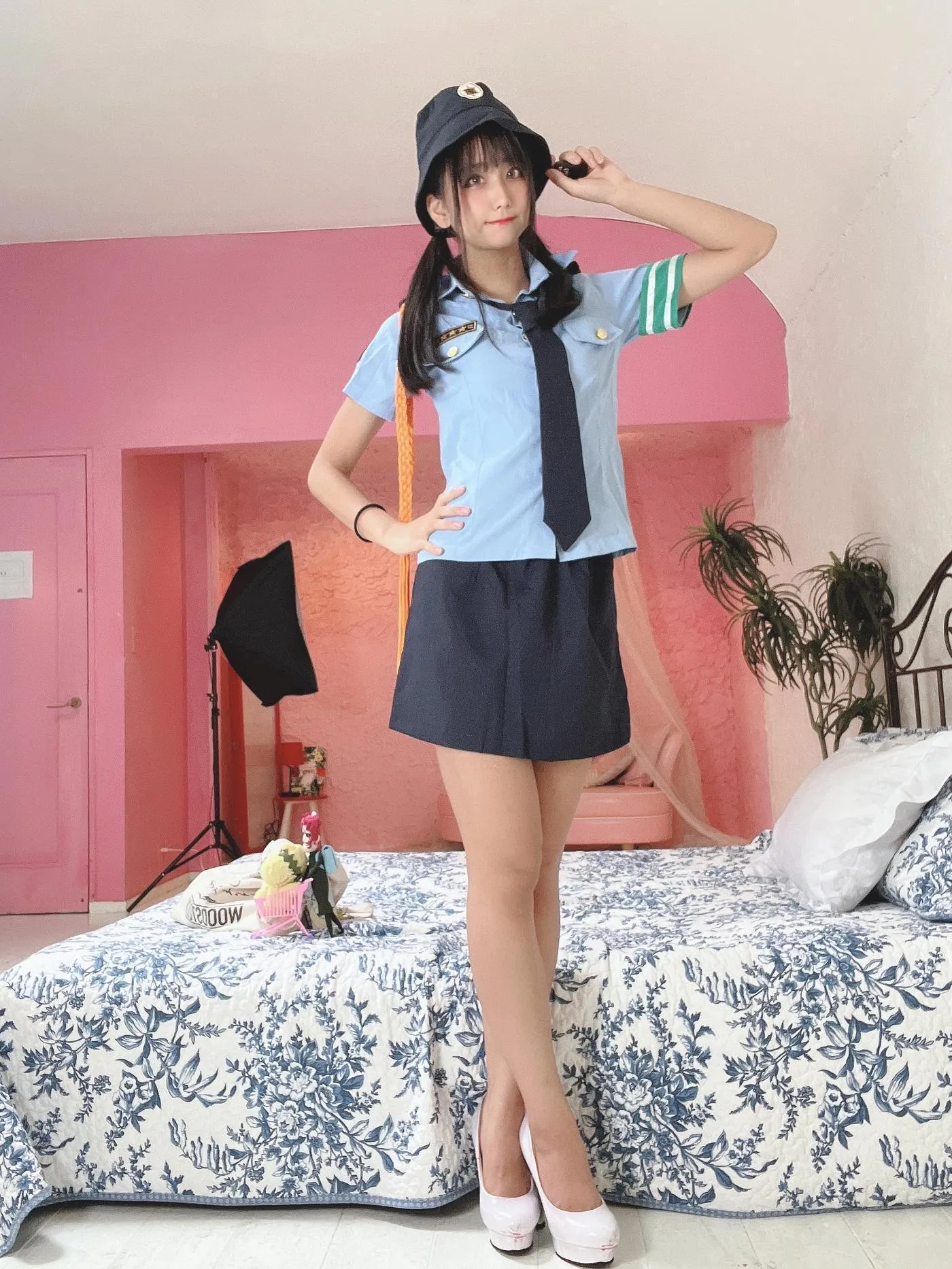 柳丸 – NO.11 [Fantia] 2022年08月写真合集(15期)-2022-08-23 撮れたて！ハイレグ警察（前編） [54P]插图4