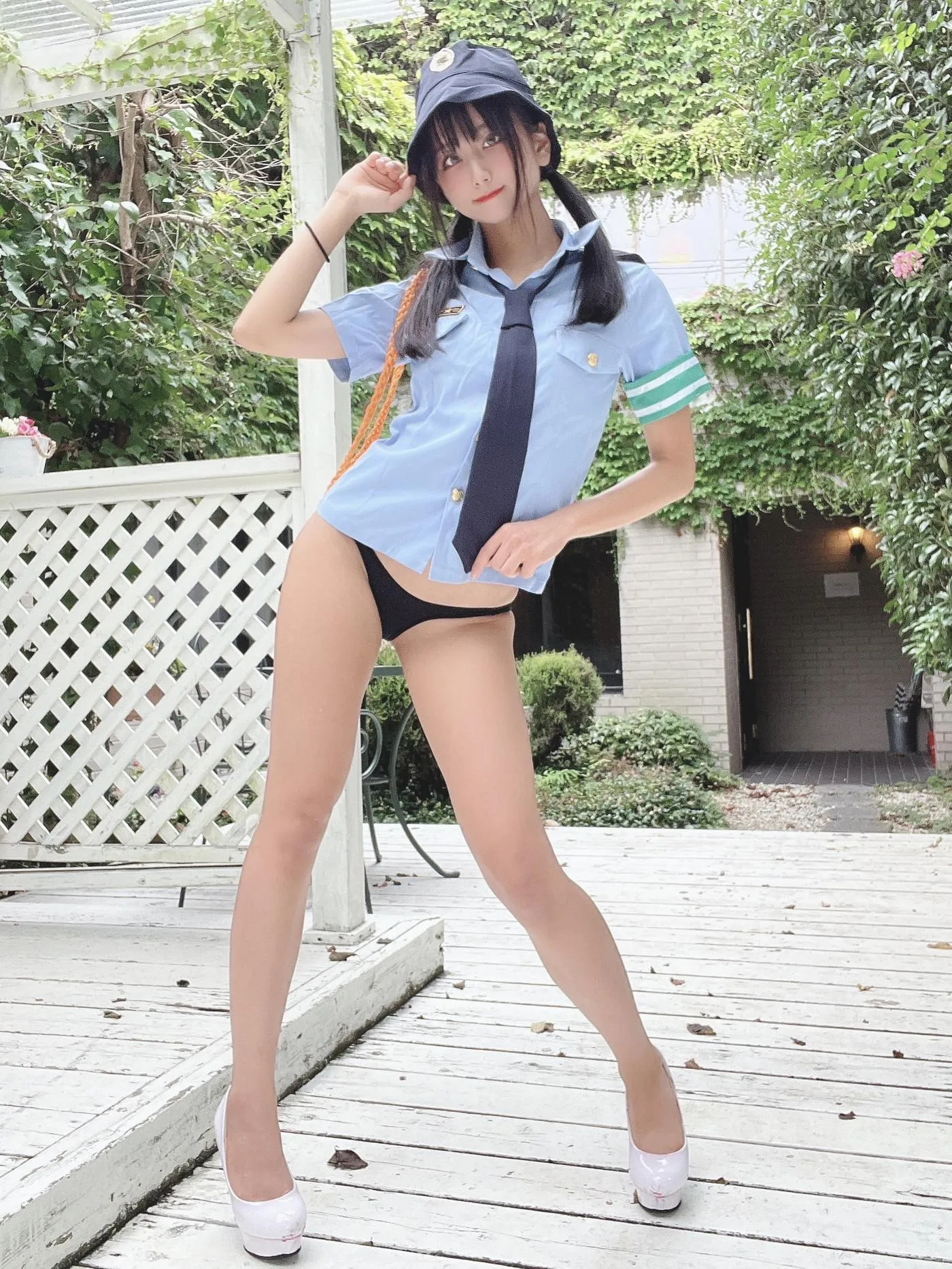 柳丸 – NO.11 [Fantia] 2022年08月写真合集(15期)-2022-08-25 ハイレグ警察後編（屋外） [40P]插图9