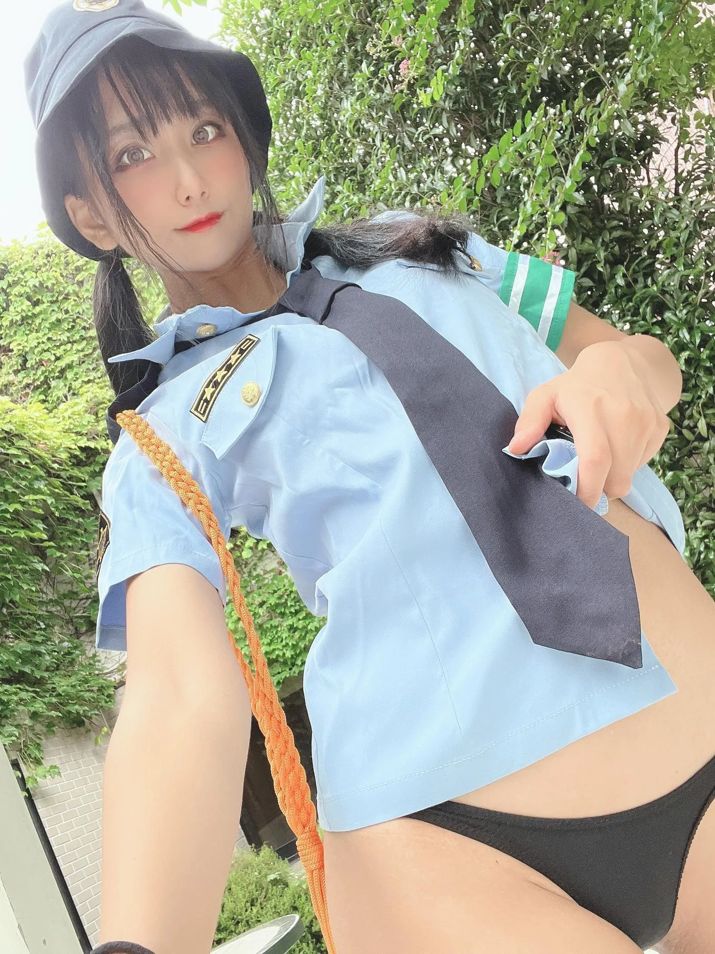 柳丸 – NO.11 [Fantia] 2022年08月写真合集(15期)-2022-08-25 ハイレグ警察後編（屋外） [40P]插图7
