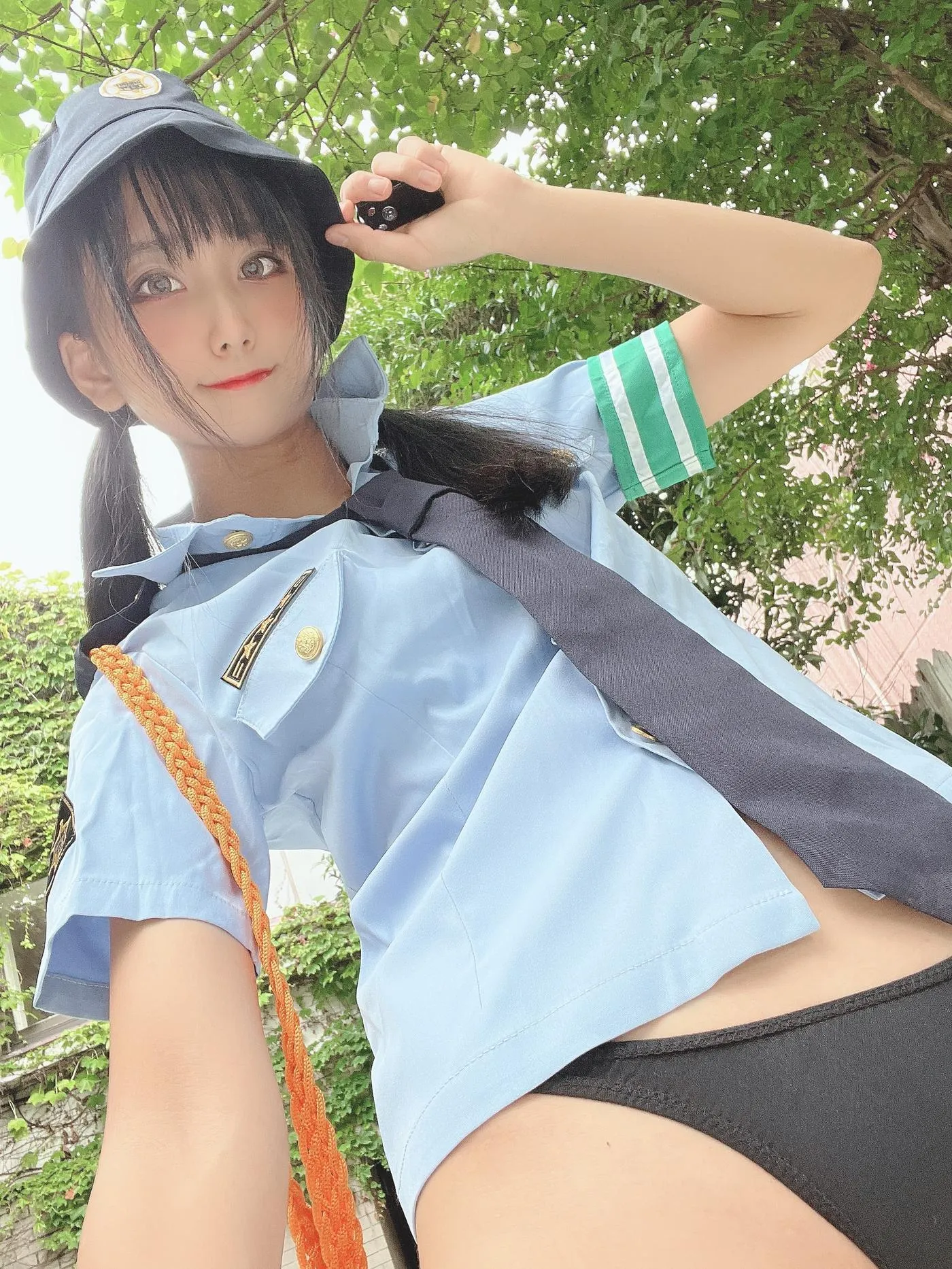 柳丸 – NO.11 [Fantia] 2022年08月写真合集(15期)-2022-08-25 ハイレグ警察後編（屋外） [40P]插图8