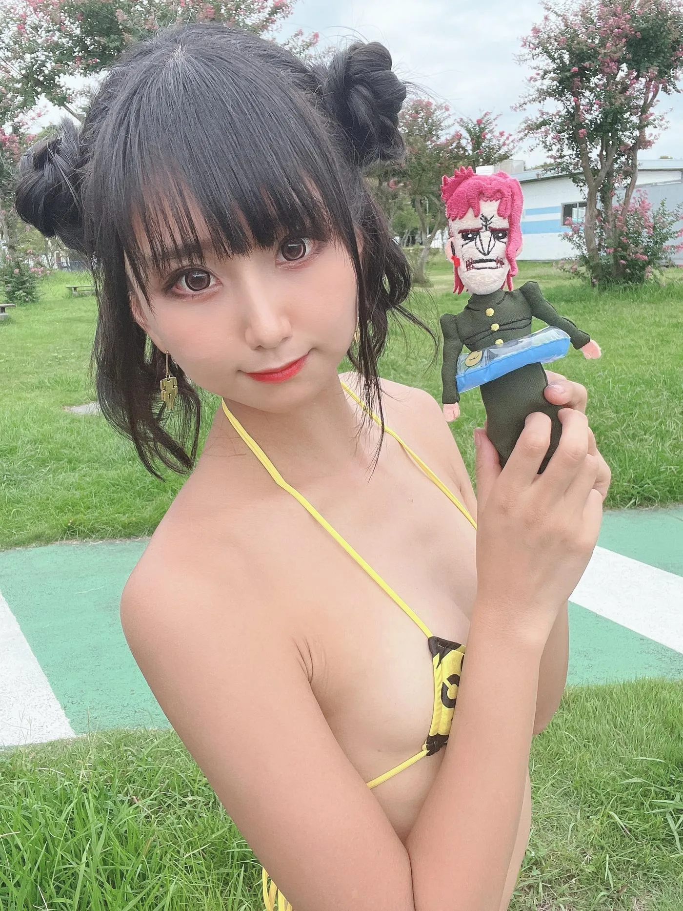 柳丸 – NO.12 [Fantia] 2022年09月写真合集(14期)-2022-09-18 雷のマイクロビキニ⚡️ [39P]插图7