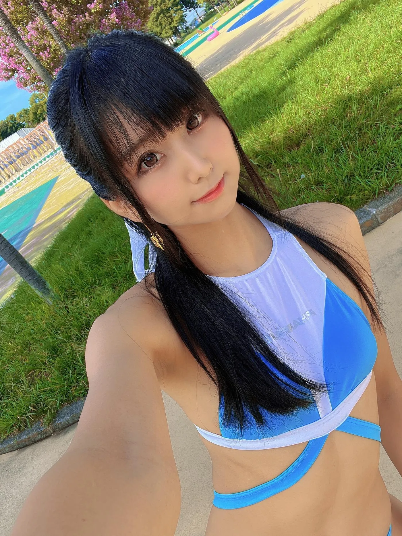 柳丸 – NO.12 [Fantia] 2022年09月写真合集(14期)-2022-09-28 いい紐がある競泳水着 [66P]插图5