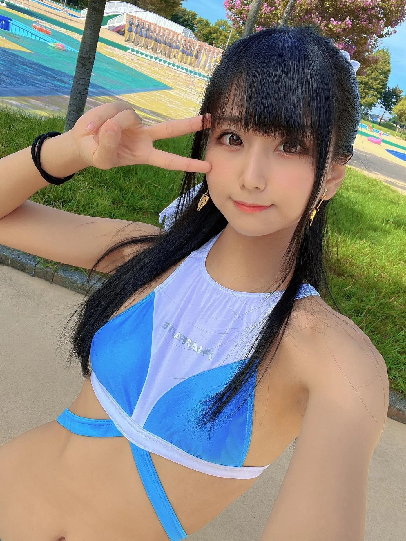 柳丸 – NO.12 [Fantia] 2022年09月写真合集(14期)-2022-09-28 いい紐がある競泳水着 [66P]插图6