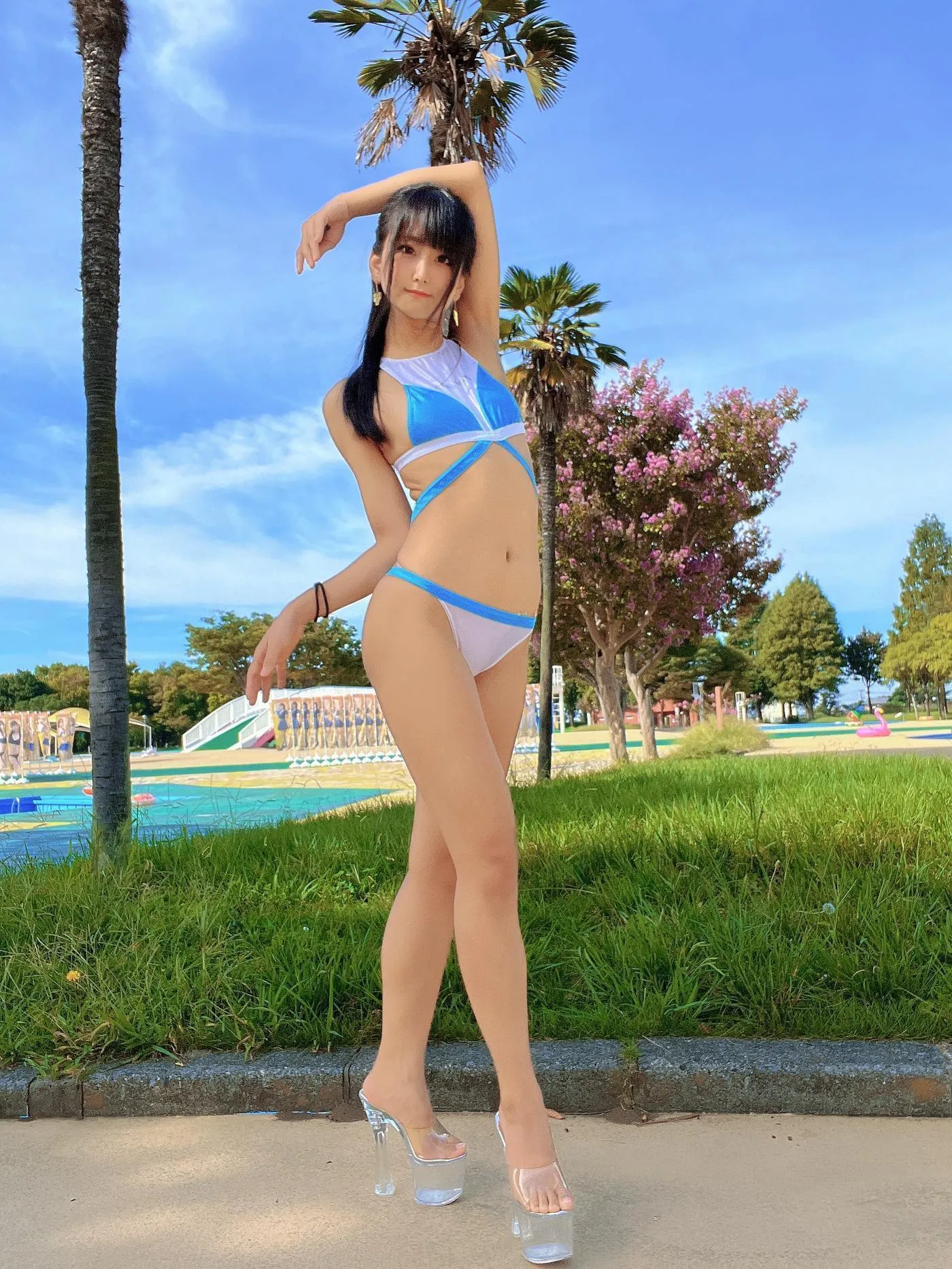 柳丸 – NO.12 [Fantia] 2022年09月写真合集(14期)-2022-09-28 いい紐がある競泳水着 [66P]插图3