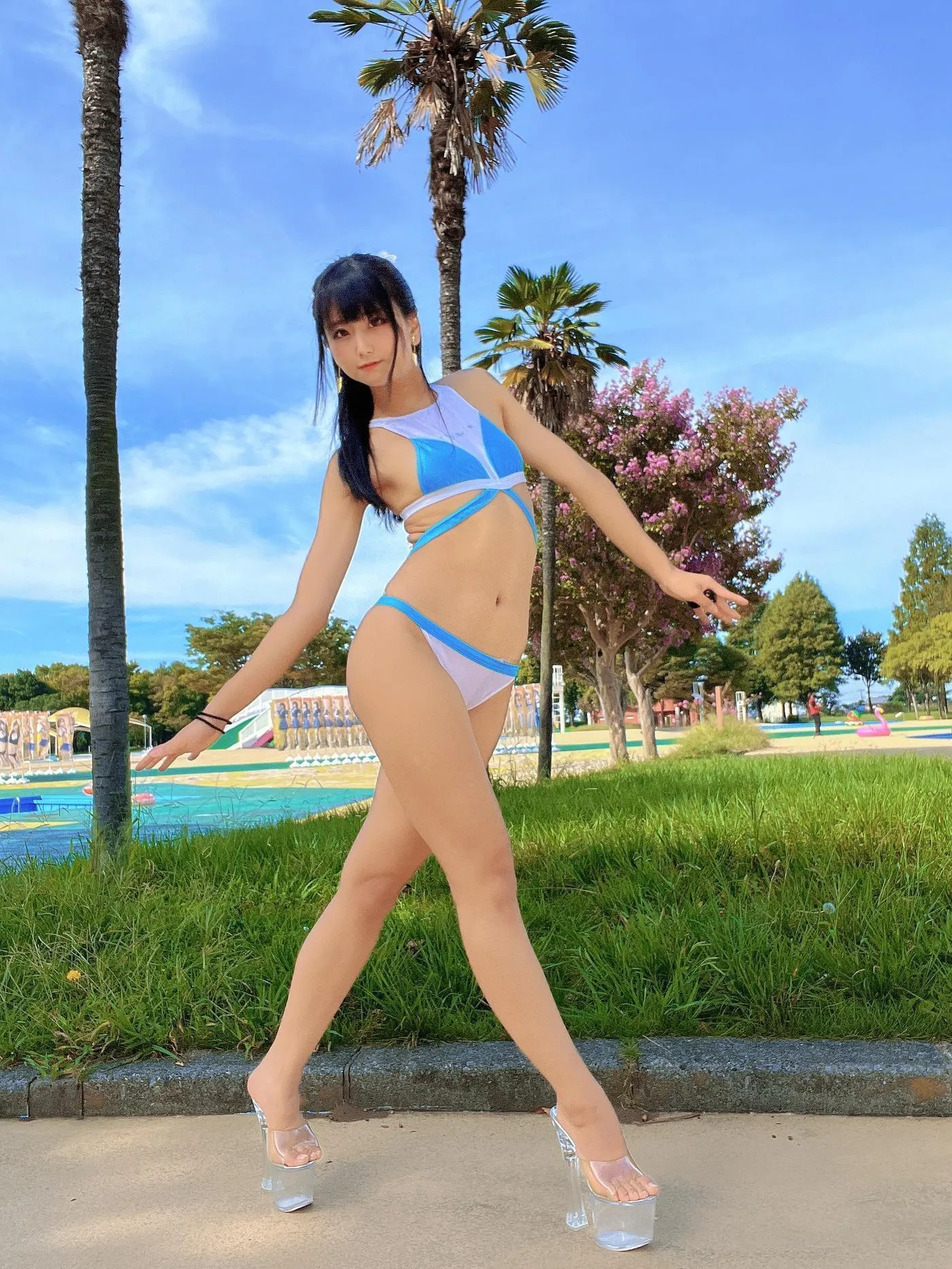 柳丸 – NO.12 [Fantia] 2022年09月写真合集(14期)-2022-09-28 いい紐がある競泳水着 [66P]插图5