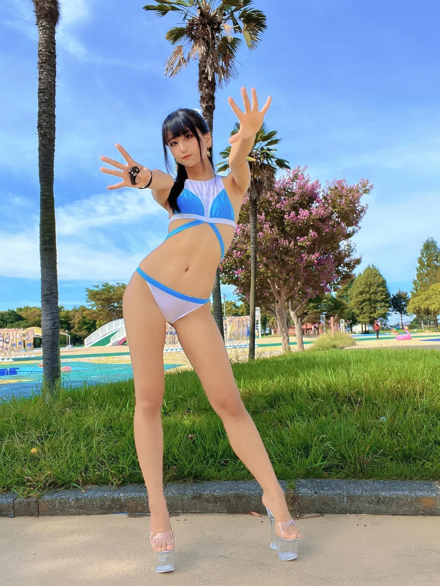 柳丸 – NO.12 [Fantia] 2022年09月写真合集(14期)-2022-09-28 いい紐がある競泳水着 [66P]插图6