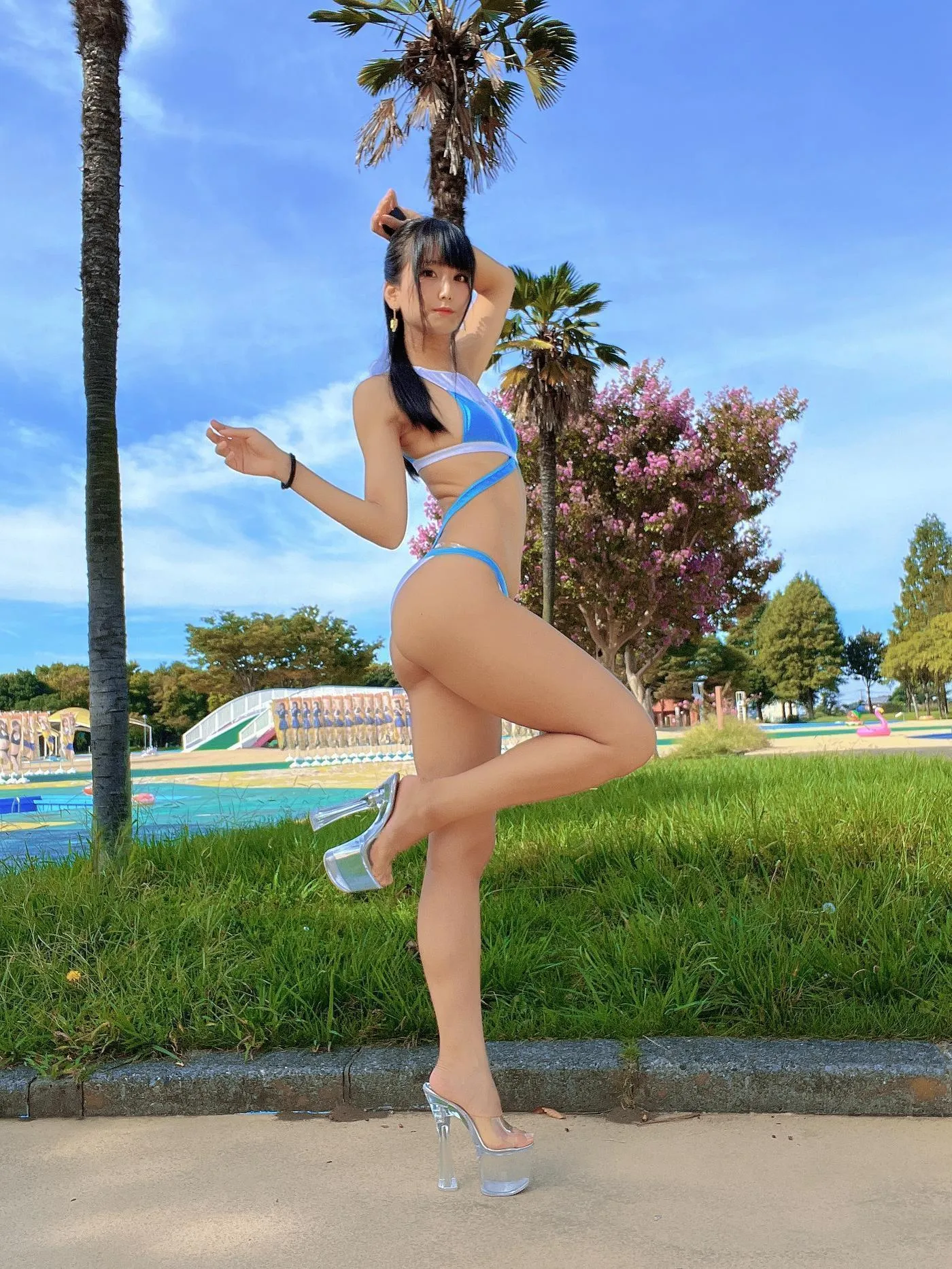 柳丸 – NO.12 [Fantia] 2022年09月写真合集(14期)-2022-09-28 いい紐がある競泳水着 [66P]插图7