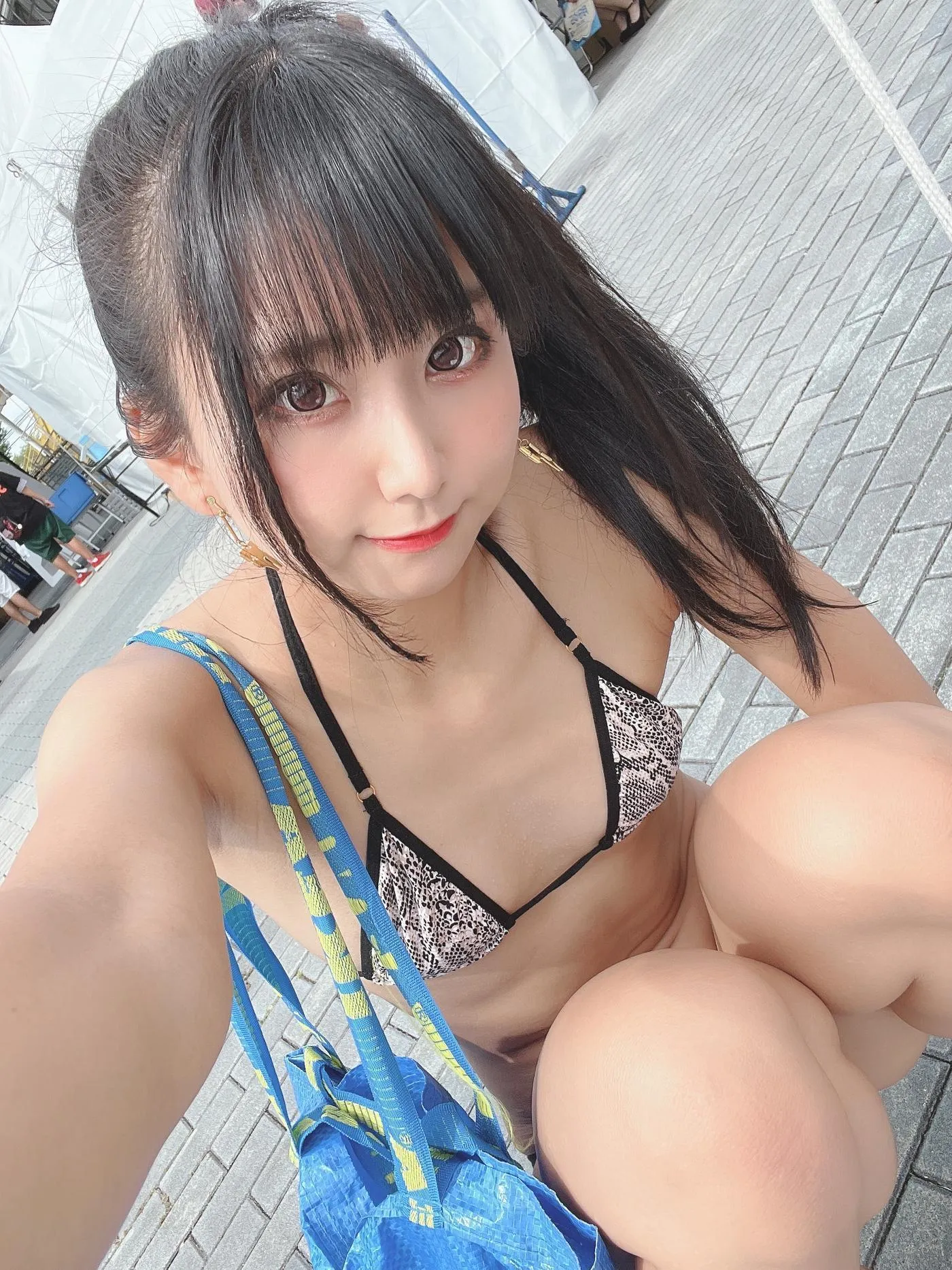 柳丸 – NO.13 [Fantia] 2022年10月写真合集(15期)-2022-10-02 ヘビ柄ビキニなヮィと今後のスケジュール [38P]插图8