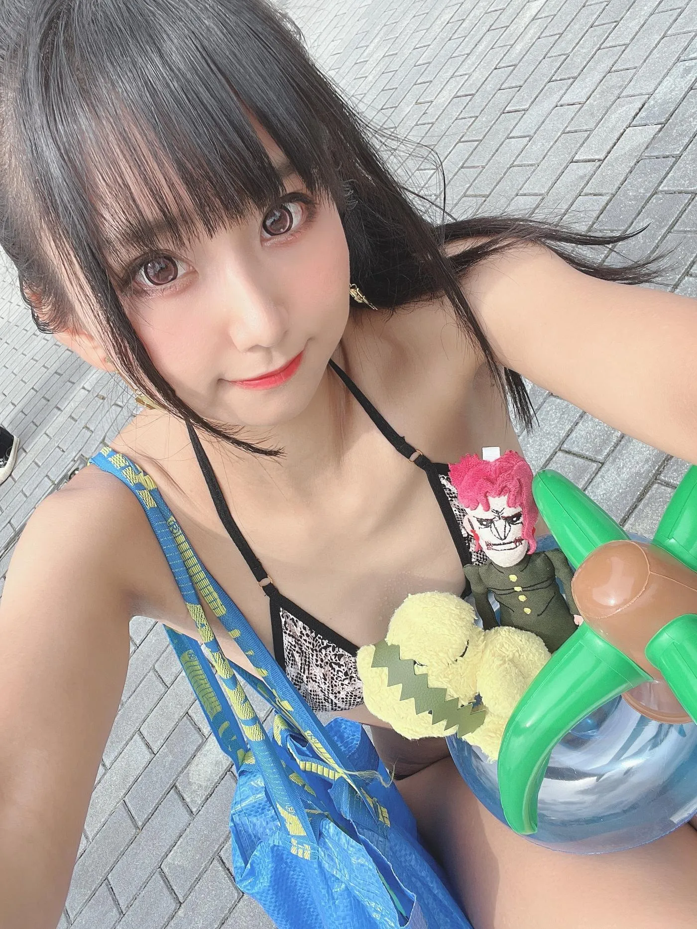 柳丸 – NO.13 [Fantia] 2022年10月写真合集(15期)-2022-10-02 ヘビ柄ビキニなヮィと今後のスケジュール [38P]插图9