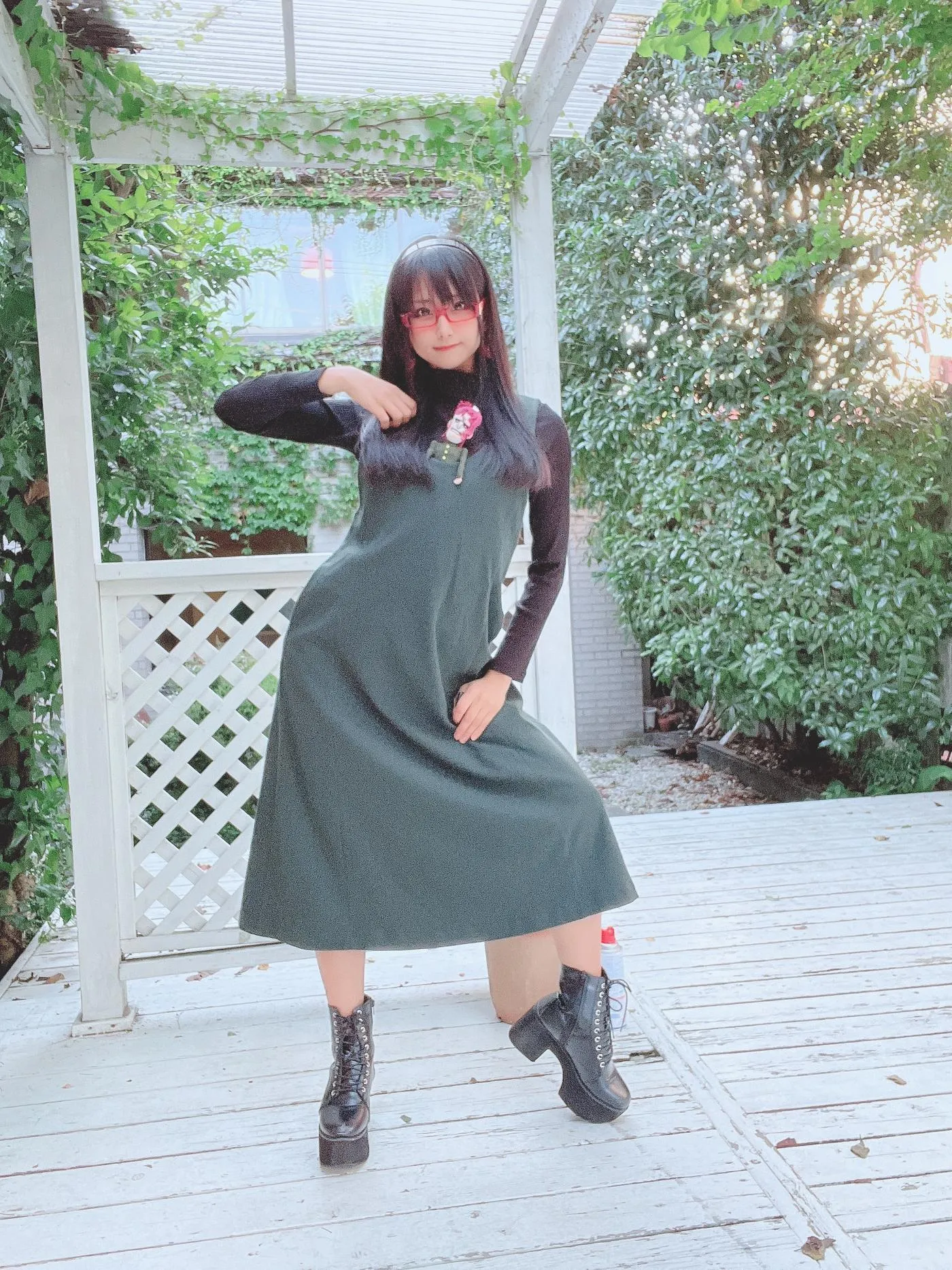 柳丸 – NO.13 [Fantia] 2022年10月写真合集(15期)-2022-10-04 花京院典明のオタク2022秋（メガネありなし） [38P]插图6