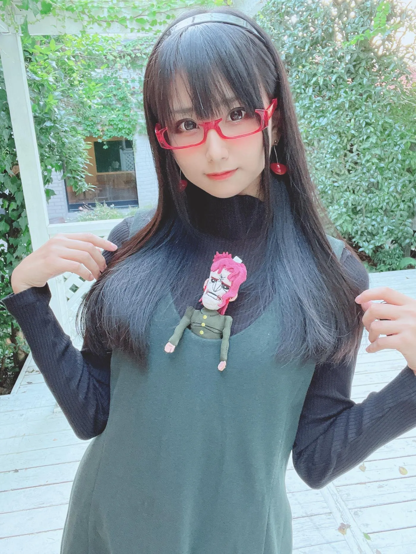 柳丸 – NO.13 [Fantia] 2022年10月写真合集(15期)-2022-10-04 花京院典明のオタク2022秋（メガネありなし） [38P]插图2