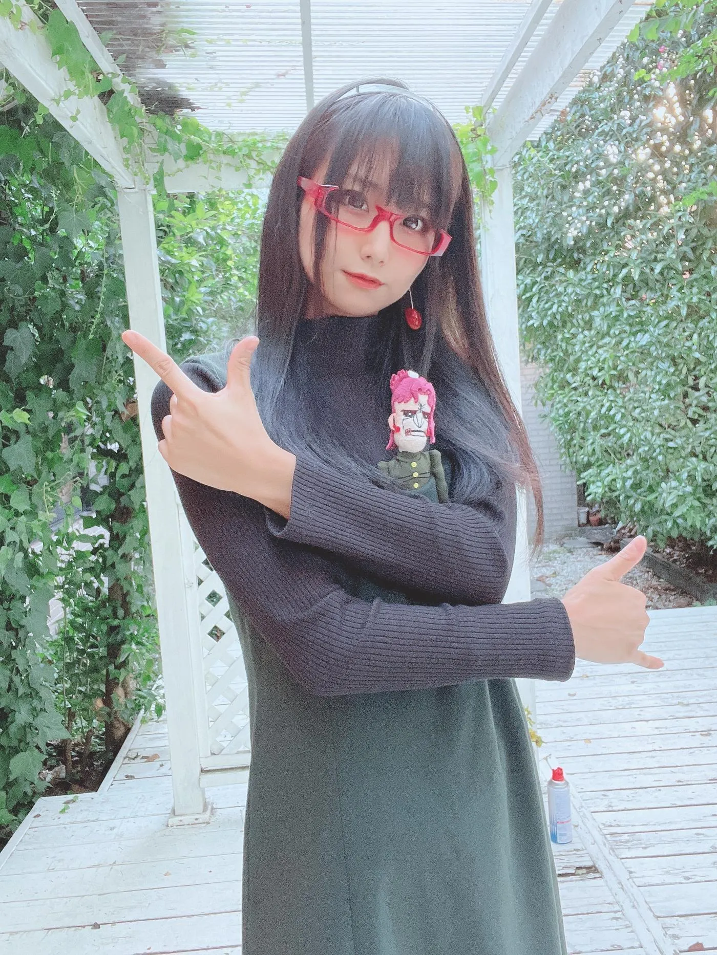 柳丸 – NO.13 [Fantia] 2022年10月写真合集(15期)-2022-10-04 花京院典明のオタク2022秋（メガネありなし） [38P]插图8