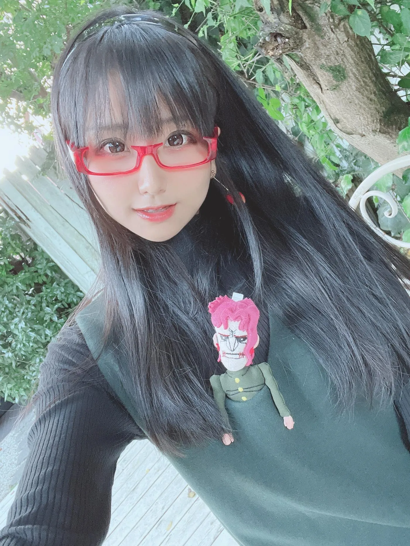 柳丸 – NO.13 [Fantia] 2022年10月写真合集(15期)-2022-10-04 花京院典明のオタク2022秋（メガネありなし） [38P]插图1