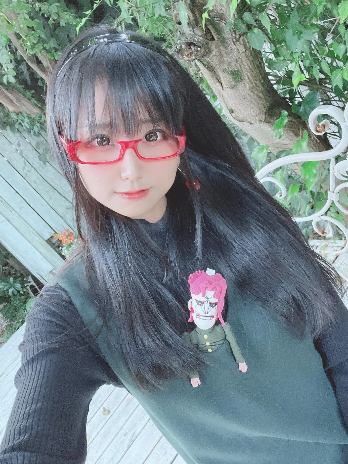 柳丸 – NO.13 [Fantia] 2022年10月写真合集(15期)-2022-10-04 花京院典明のオタク2022秋（メガネありなし） [38P]插图2