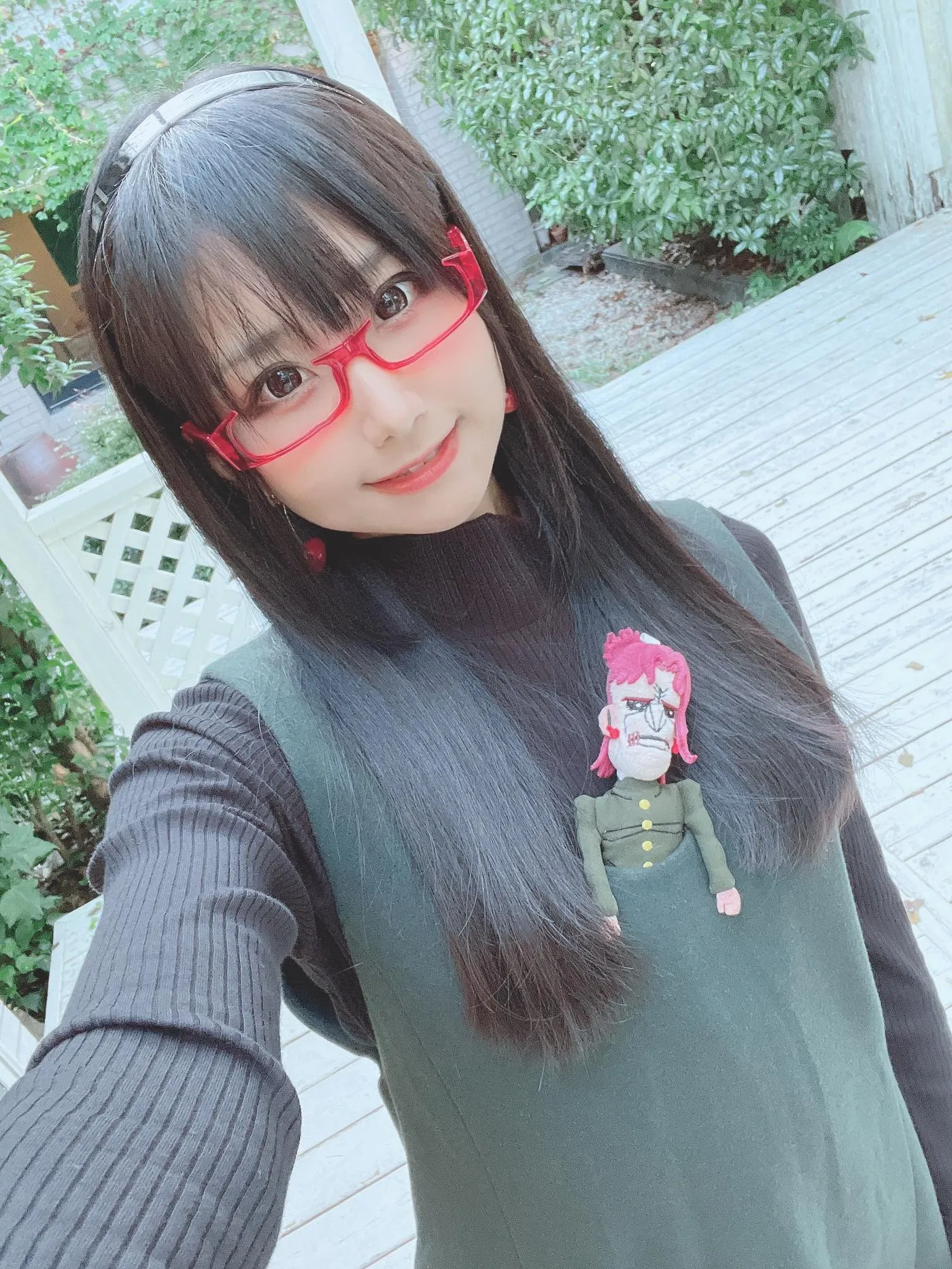 柳丸 – NO.13 [Fantia] 2022年10月写真合集(15期)-2022-10-04 花京院典明のオタク2022秋（メガネありなし） [38P]插图4
