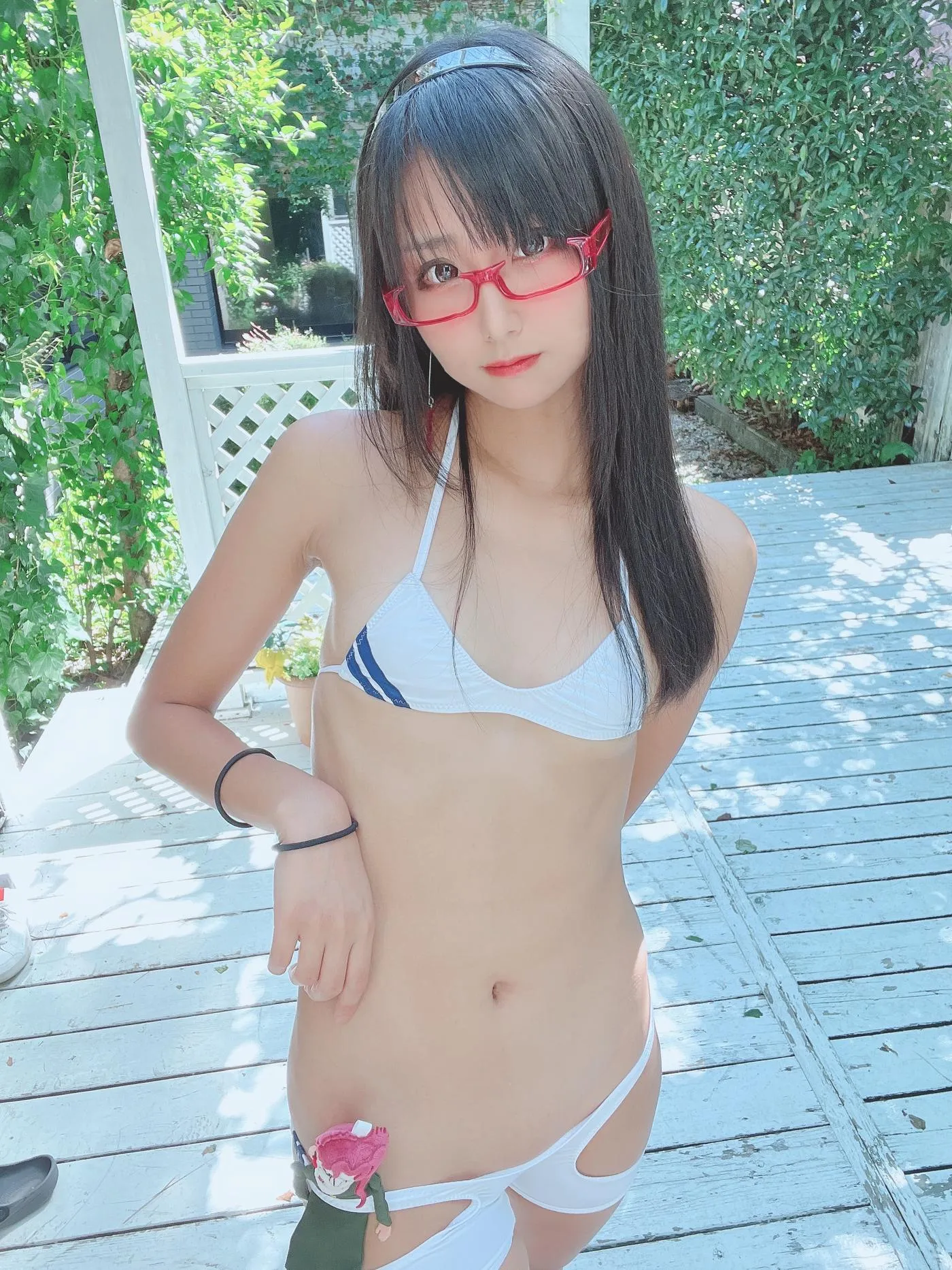 柳丸 – NO.13 [Fantia] 2022年10月写真合集(15期)-2022-10-13 ③白いすごいスパッツ [40P]插图9