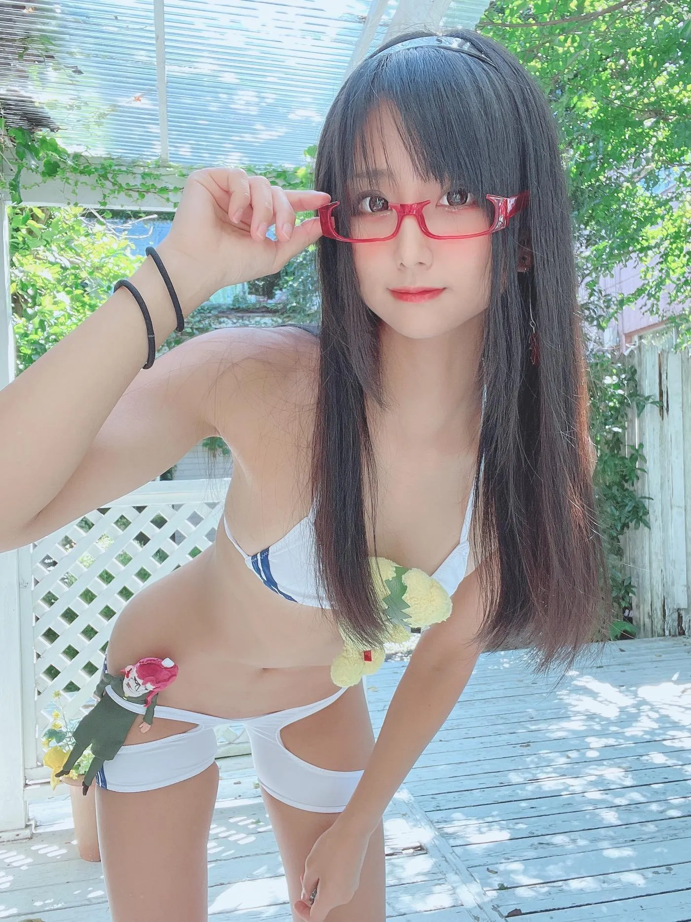 柳丸 – NO.13 [Fantia] 2022年10月写真合集(15期)-2022-10-13 ③白いすごいスパッツ [40P]插图8