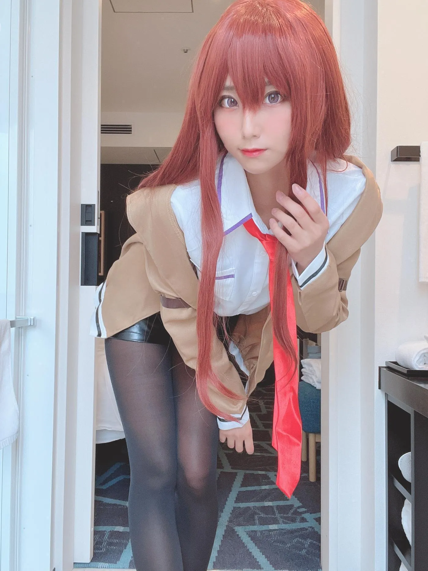 柳丸 – NO.13 [Fantia] 2022年10月写真合集(15期)-2022-10-15 牧瀬紅莉栖の装い [77P]插图9