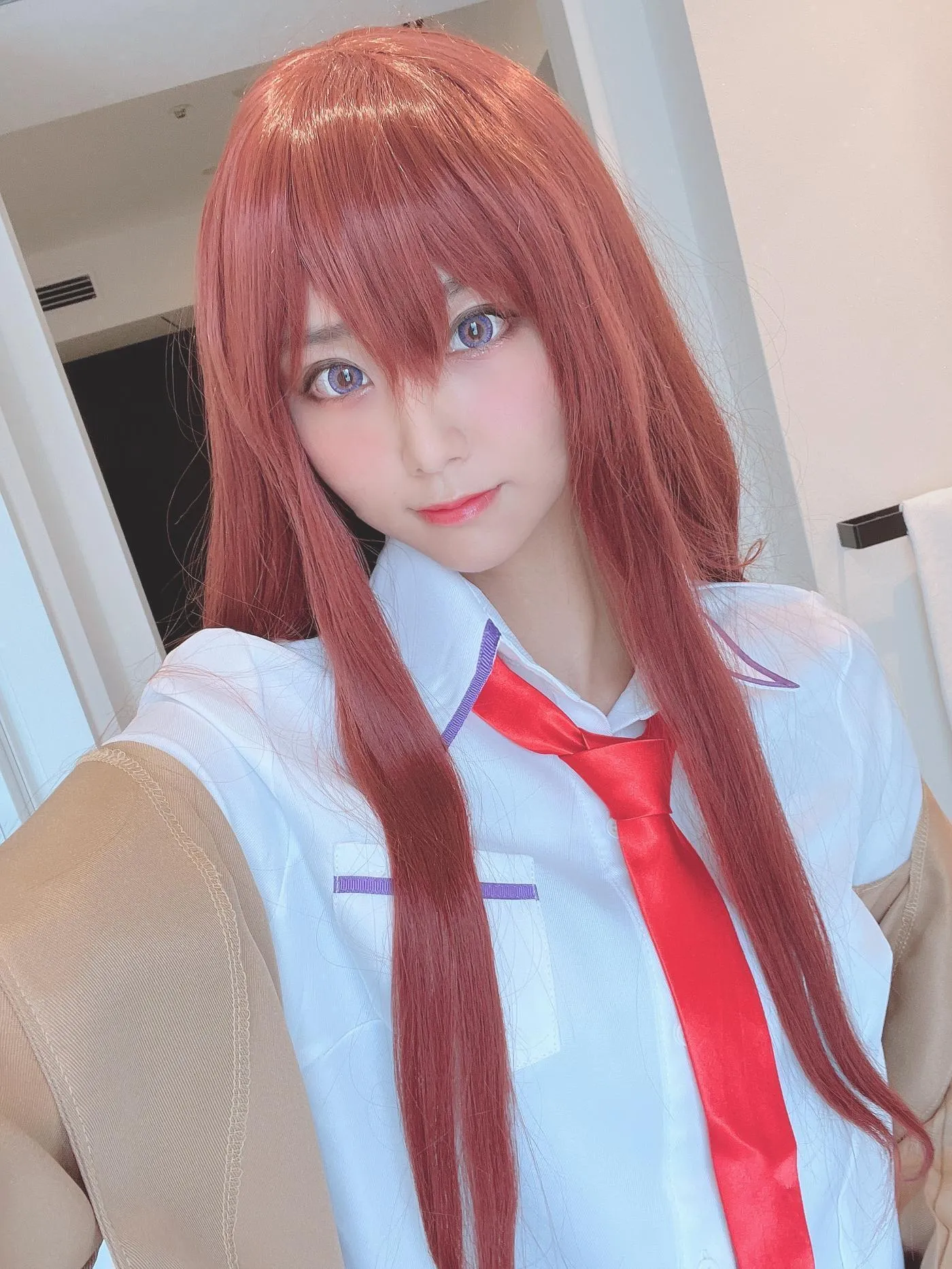 柳丸 – NO.13 [Fantia] 2022年10月写真合集(15期)-2022-10-15 牧瀬紅莉栖の装い [77P]插图4